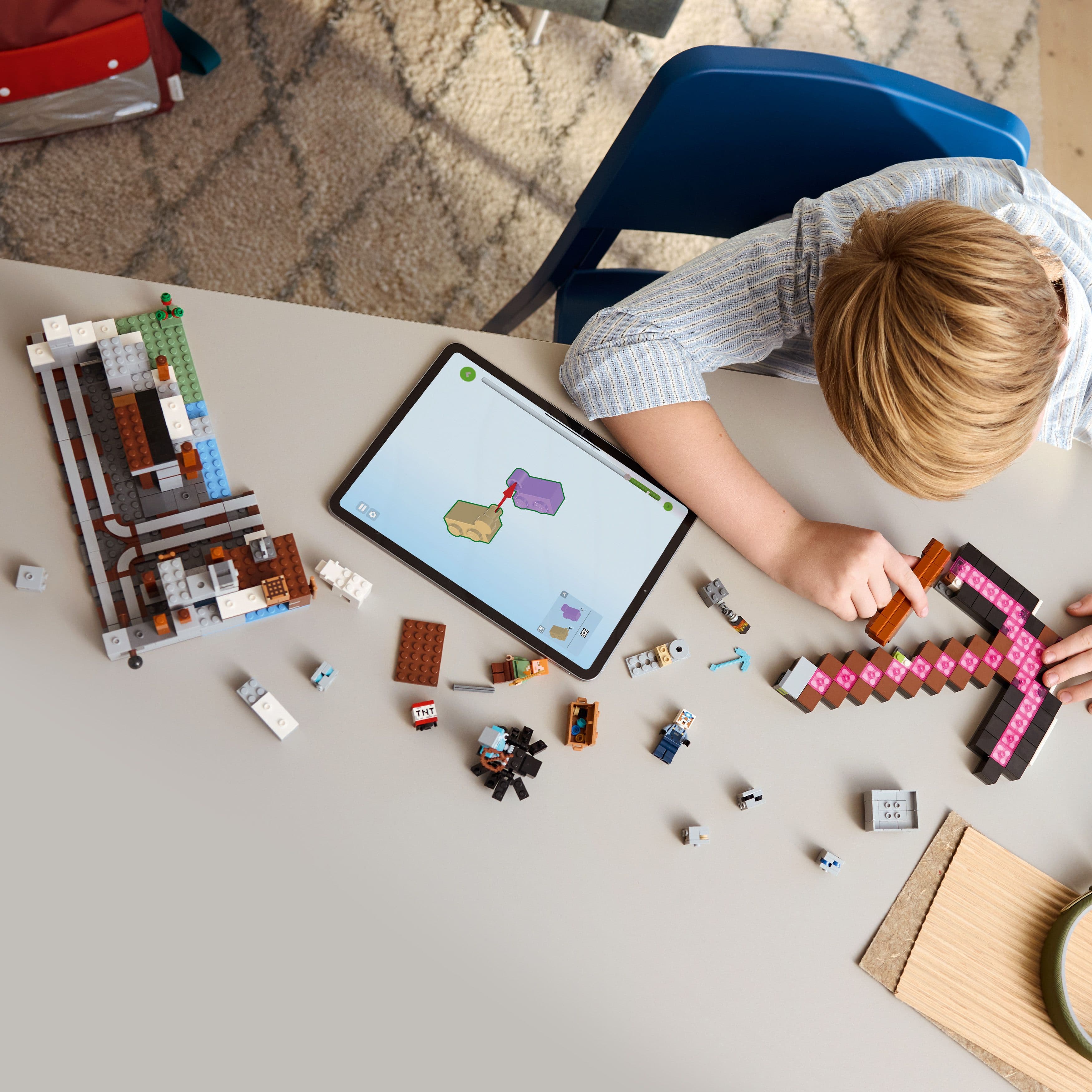 Lego Minecraft 21277 The Pickaxe Mine Buildable Playset for Age 8 & Up Curious Minds