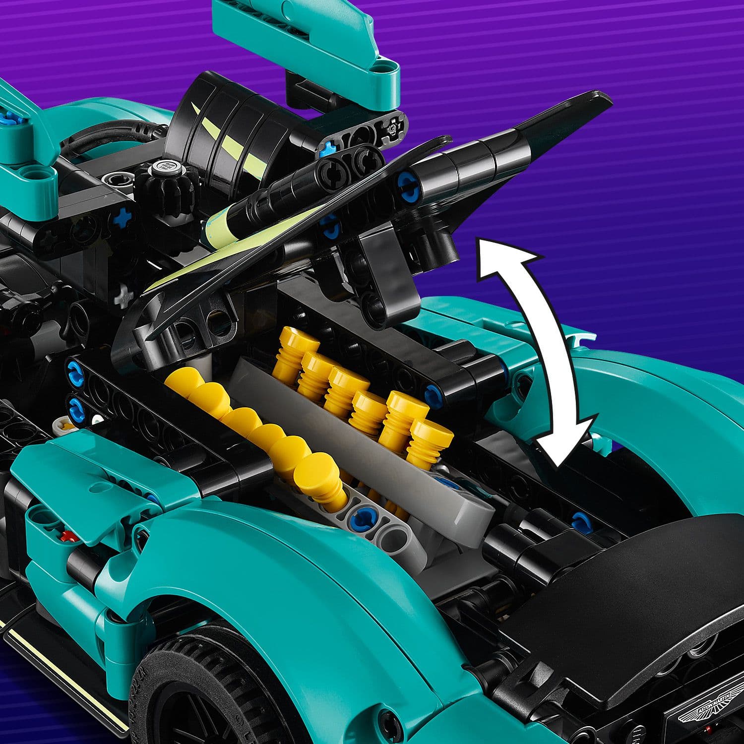 Lego Technic 42208 Aston Martin Valkyrie Building Set for Ages 9 & Up Curious Minds