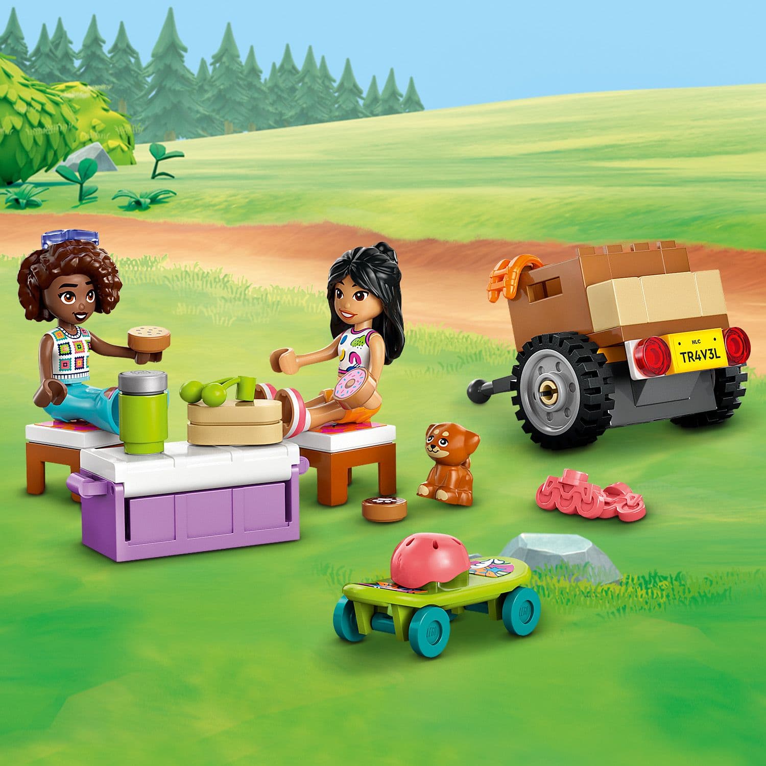 Lego Friends 42659 Friendship Road-Trip Travel Car for Ages 6 and Up Curious Minds