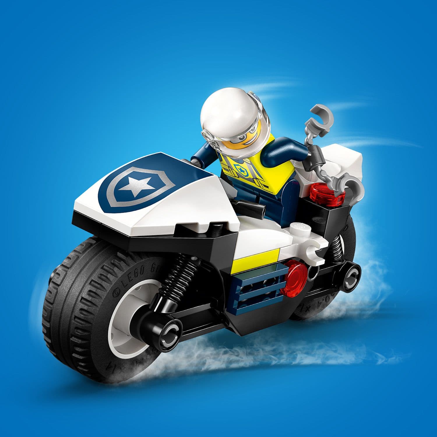 Lego City Police 60455 Police Motorcycle Chase Playset for Ages 4 & Up Curious Minds