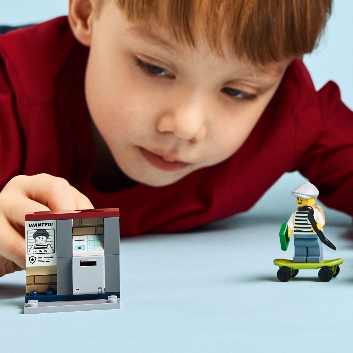 Lego City Police 60455 Police Motorcycle Chase Playset for Ages 4 & Up Curious Minds