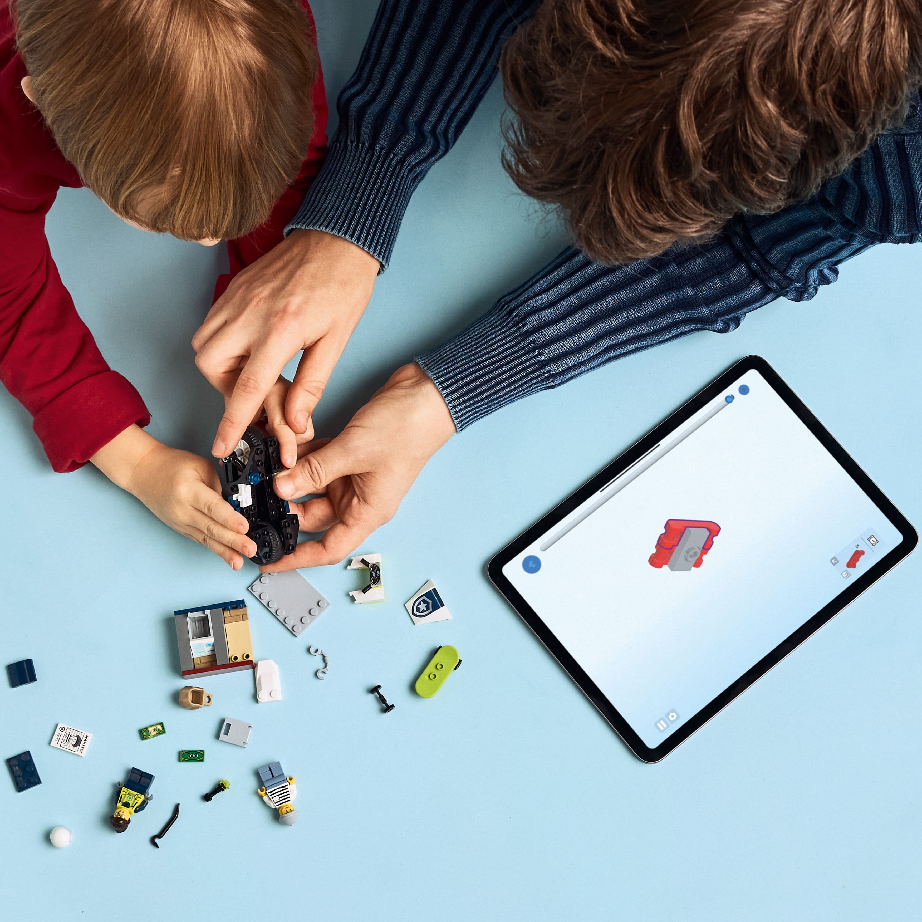 Lego City Police 60455 Police Motorcycle Chase Playset for Ages 4 & Up Curious Minds