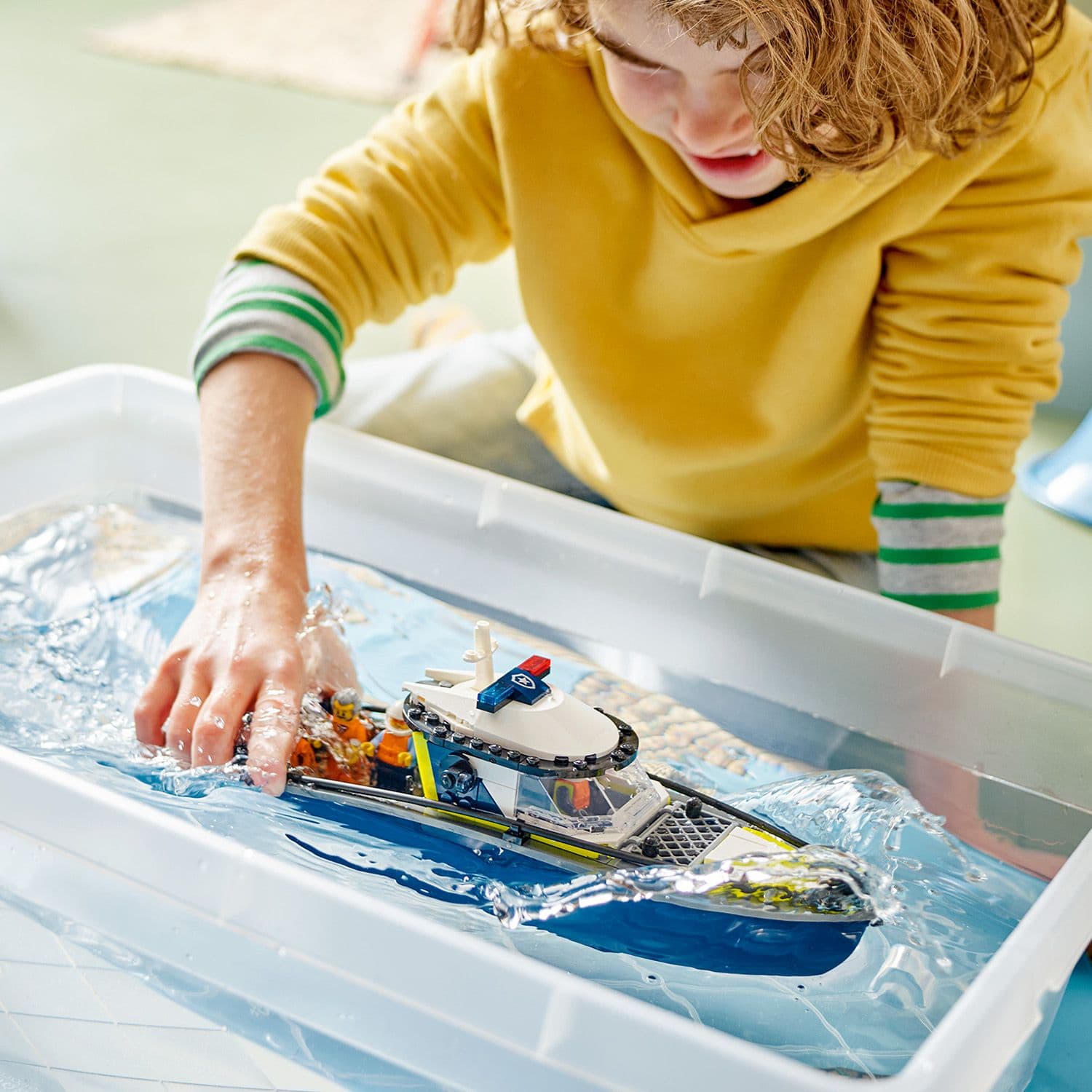 Lego City Police 60456 Police Boat Chase Toy Playset for Ages 6 and Up Curious Minds