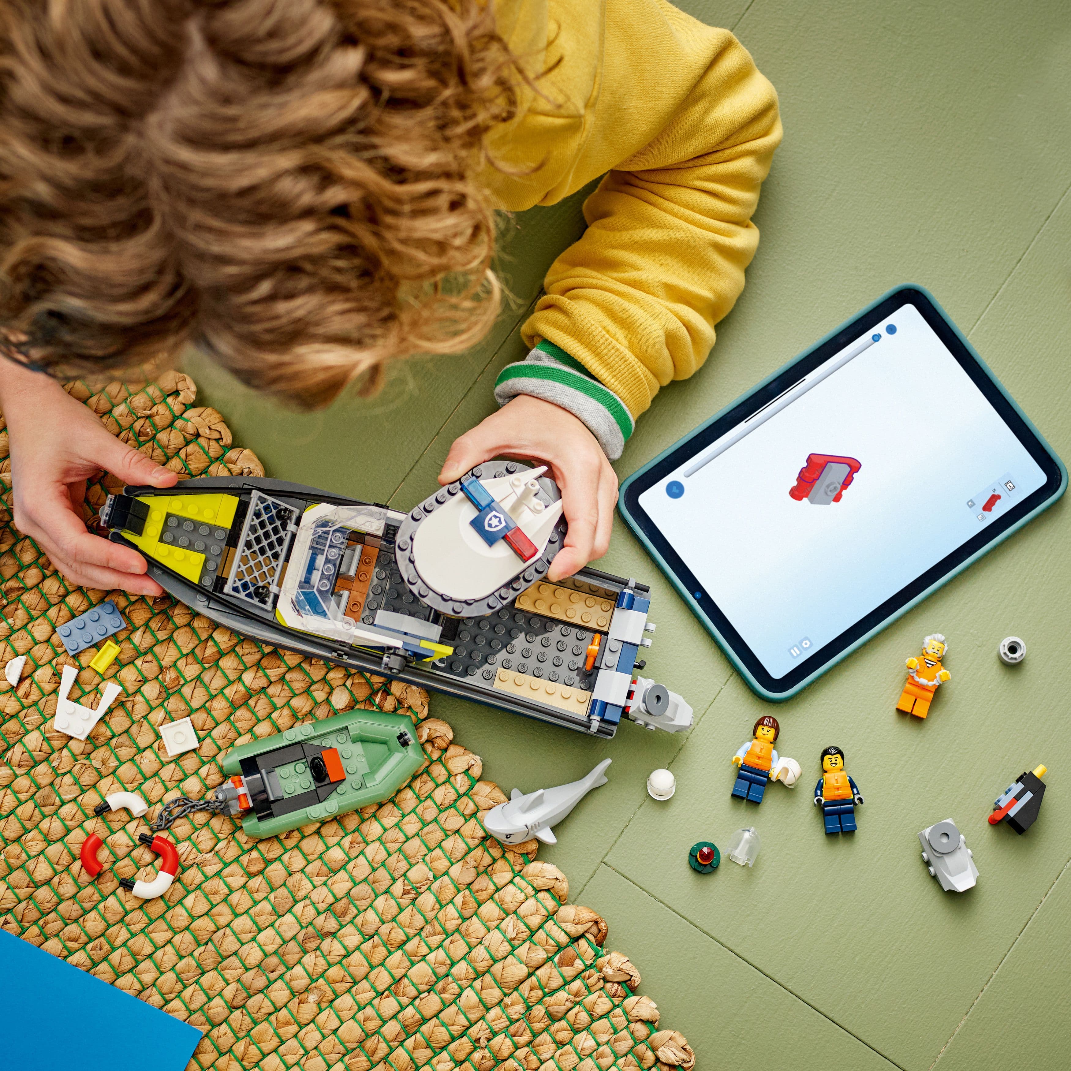 Lego City Police 60456 Police Boat Chase Toy Playset for Ages 6 and Up Curious Minds