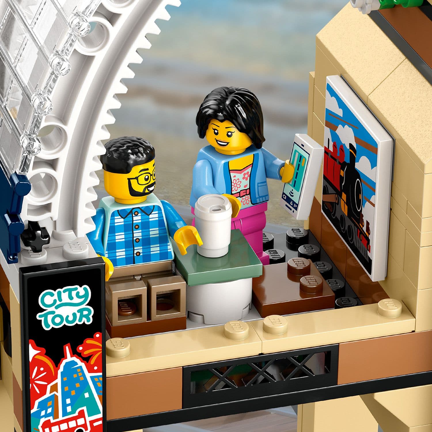 Lego City Trains 60469 Central Train Station Playset for Ages 7 and Up Curious Minds