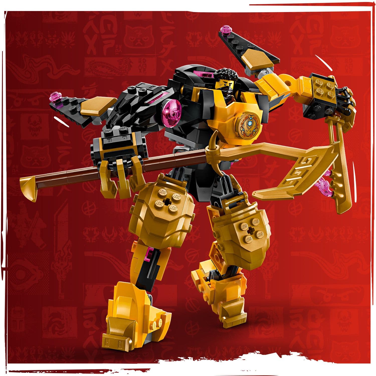 Lego Ninjago 71839 Arin's Spinjitzu Battle Mech Playset for Age 7 & Up Curious Minds