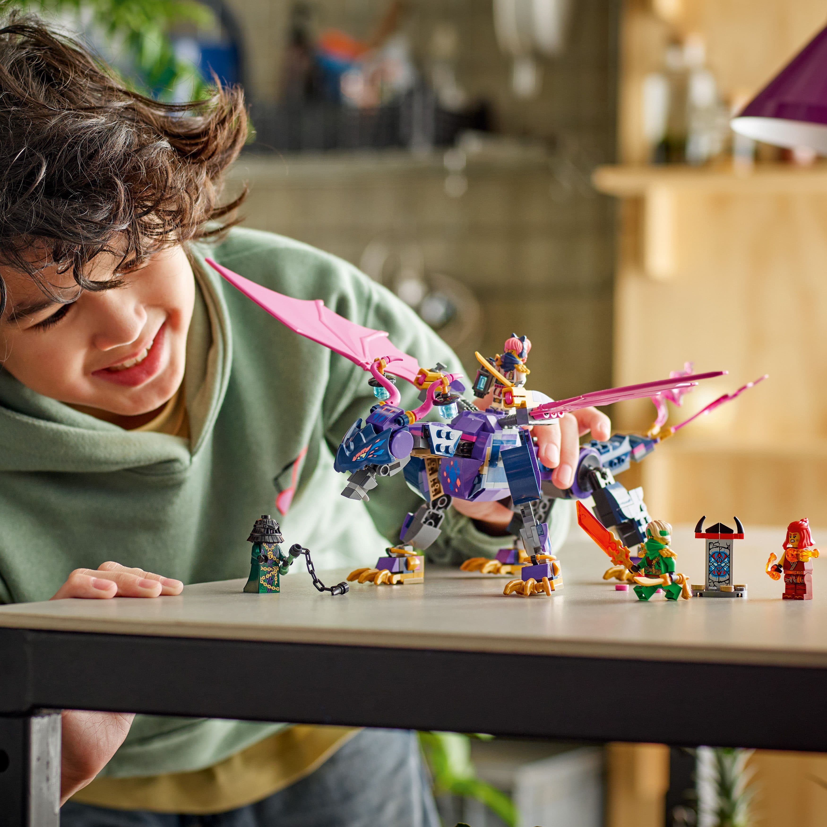 Lego Ninjago 71842 Rontu the Master Dragon Playset for Ages 7 and Up Curious Minds