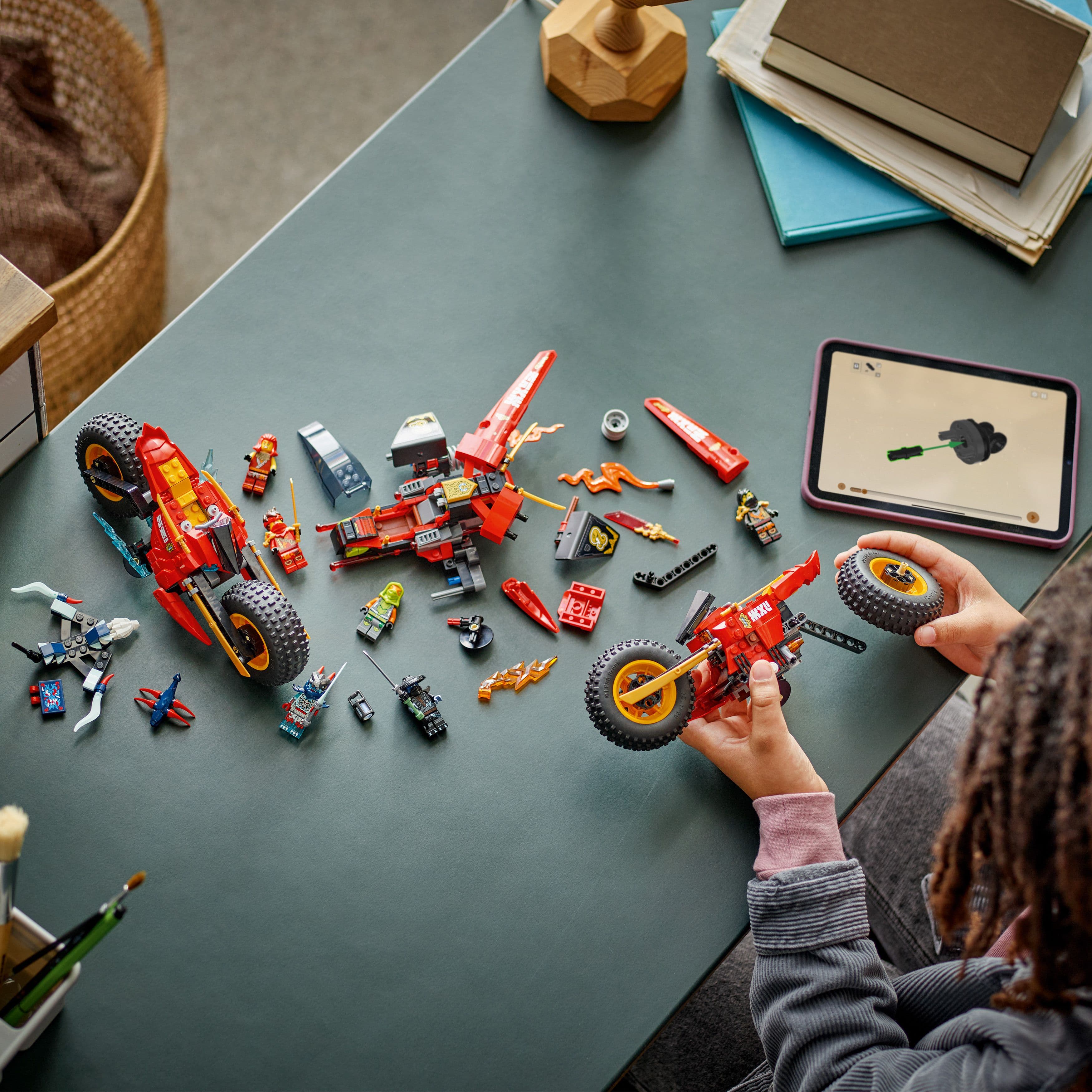 Lego Ninjago 71844 Ninja Combat Vehicle Toy Playset for Ages 8 and Up Curious Minds