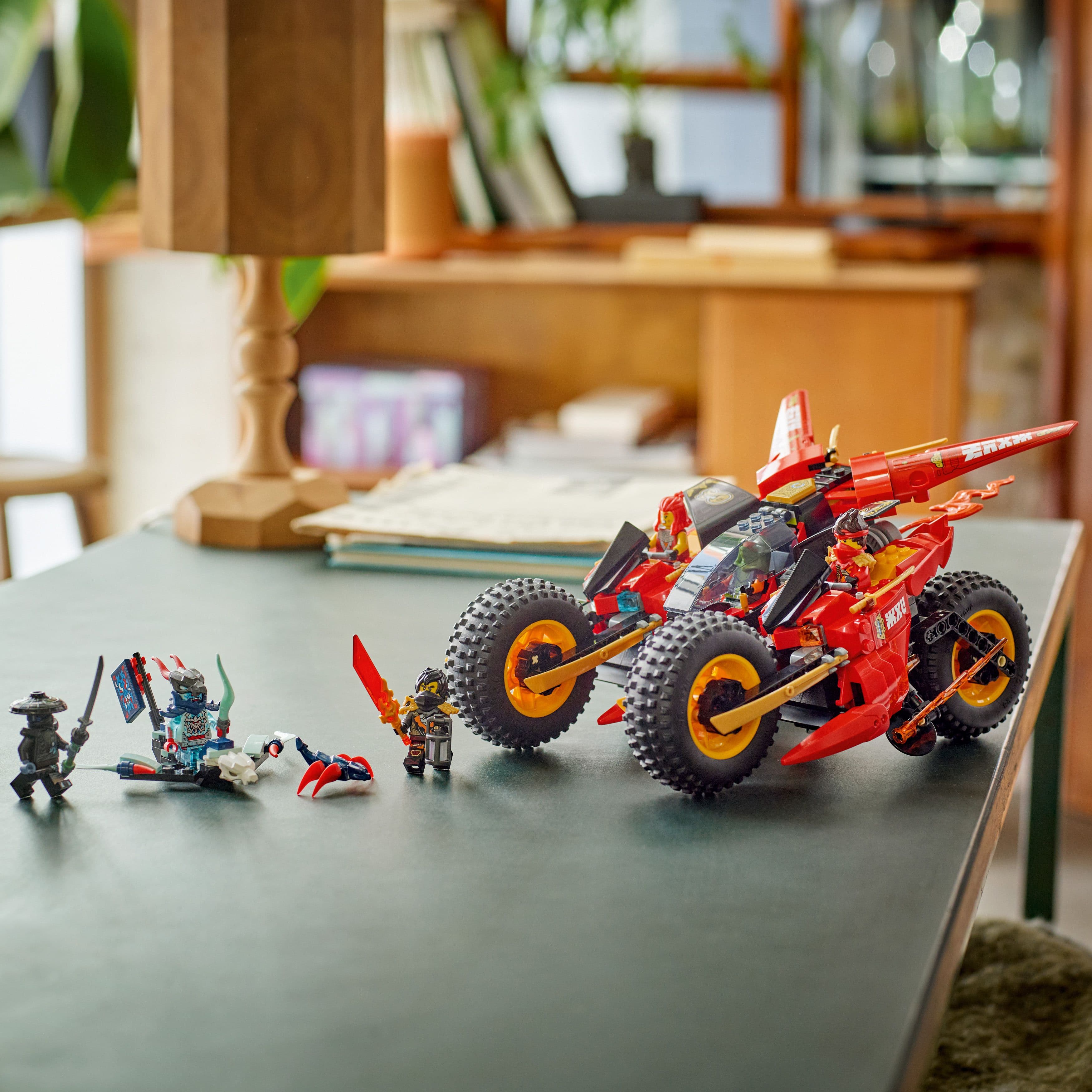 Lego Ninjago 71844 Ninja Combat Vehicle Toy Playset for Ages 8 and Up Curious Minds