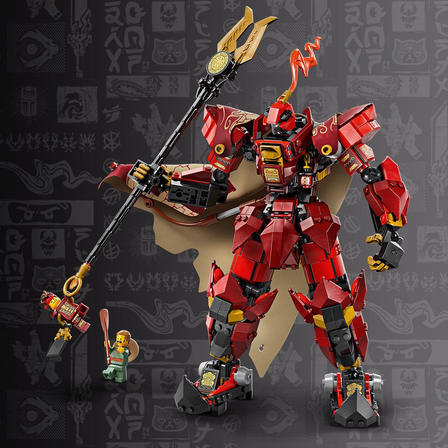 Lego Ninjago Legends 71846 The Fire Knight Mech for Teens Ages 14 & Up Curious Minds