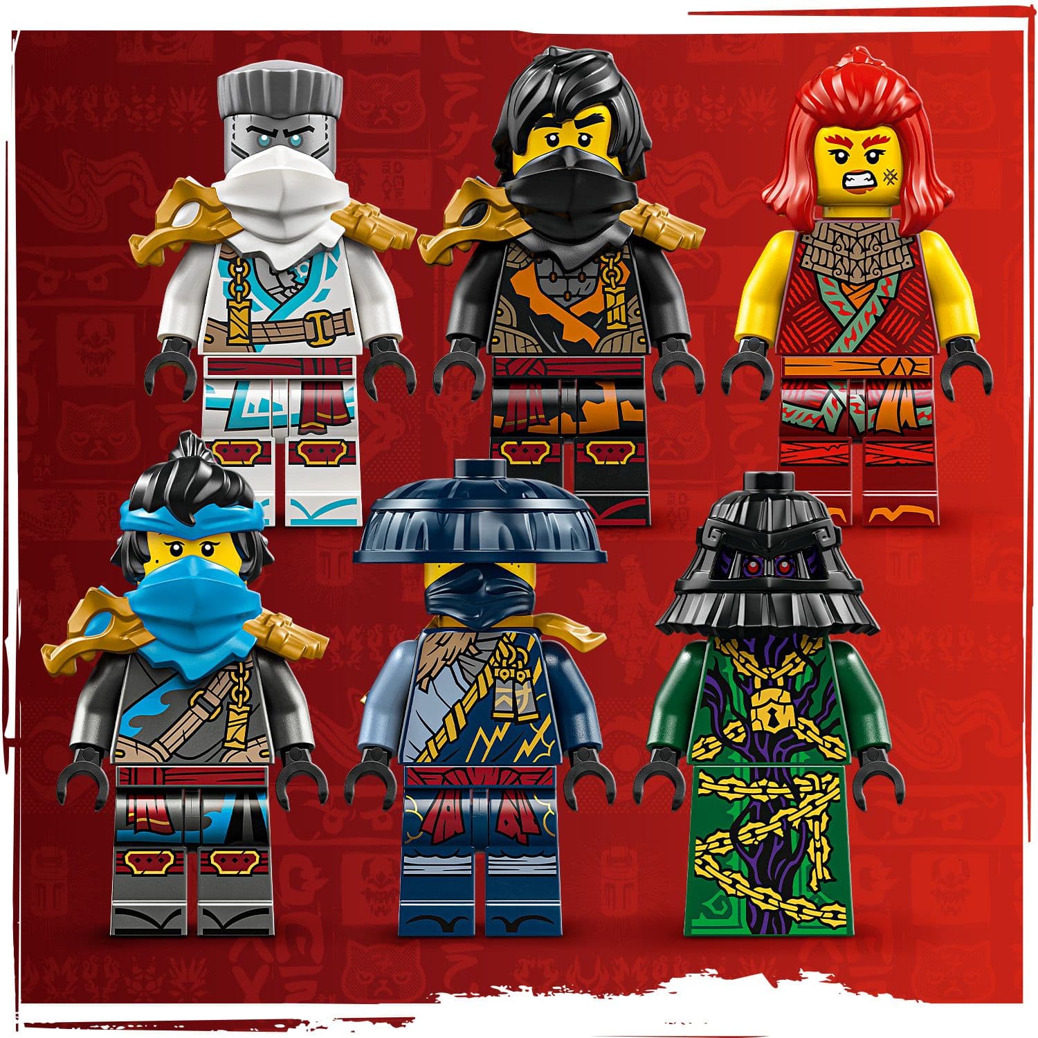 Lego Ninjago Dragons Rising 71848 The Temple Bounty for Ages 14 and Up Curious Minds