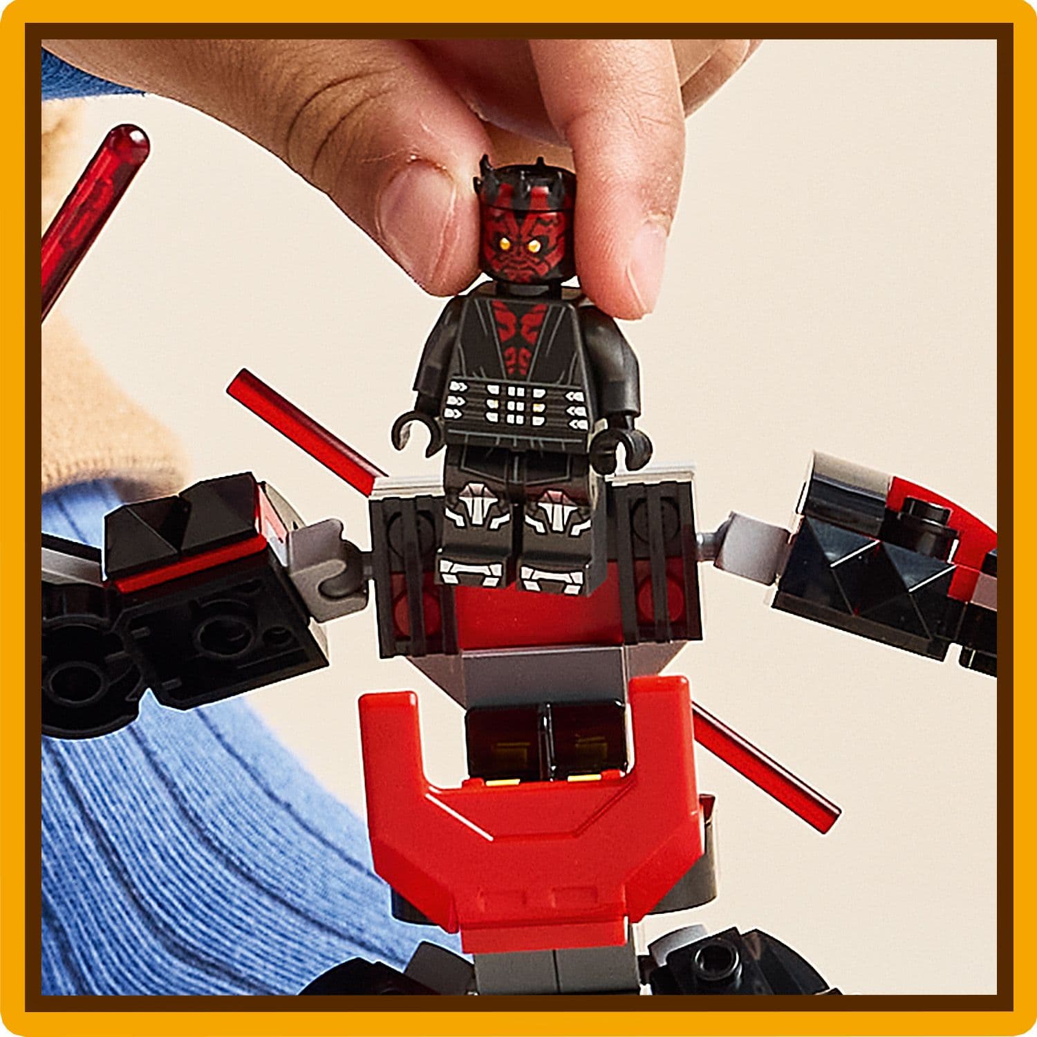 Lego Star Wars 75411 Darth Maul Mech Buildable Playset for Ages 6 & Up Curious Minds