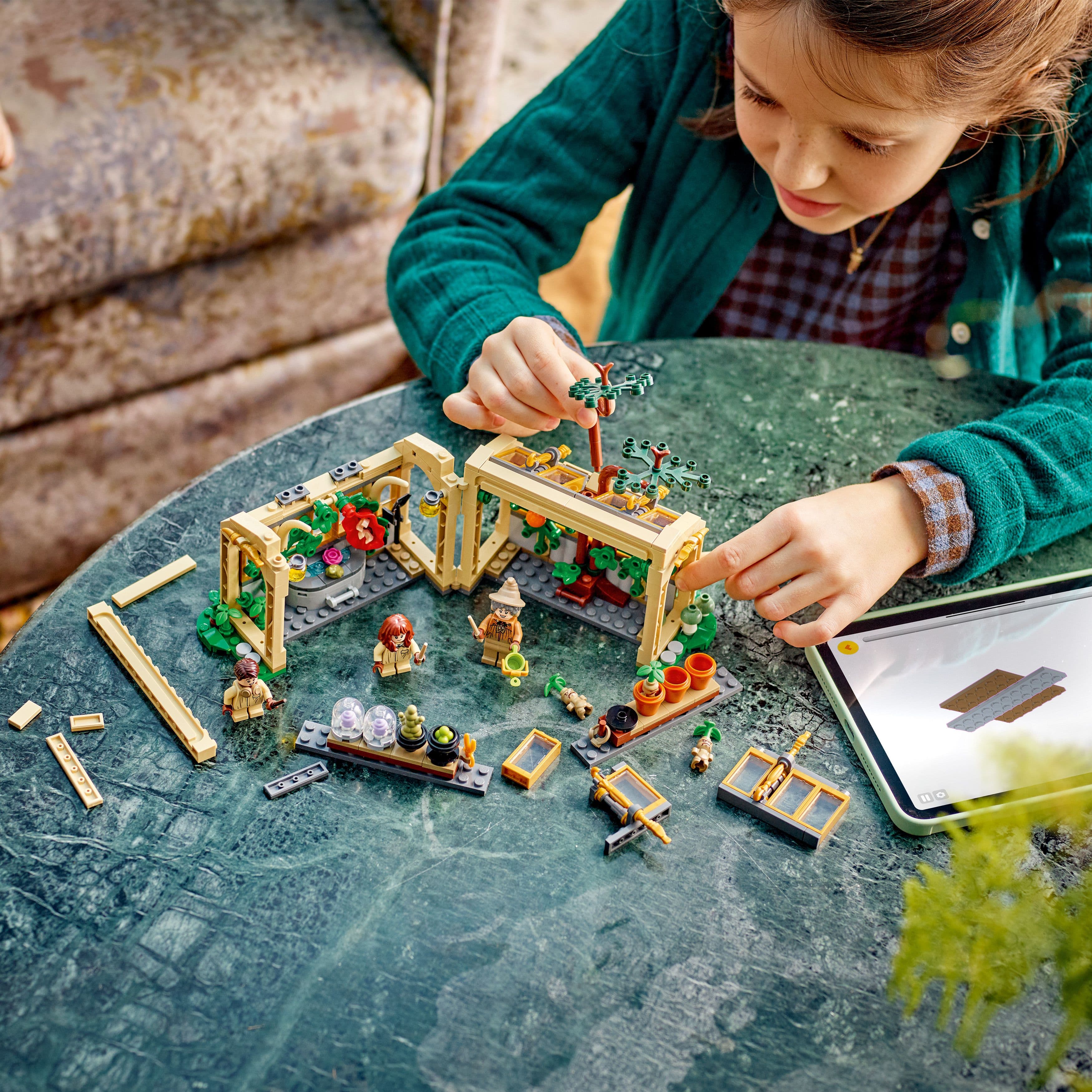 Lego Harry Potter 76445 Hogwarts Castle: Herbology Class for Ages 8+ Curious Minds
