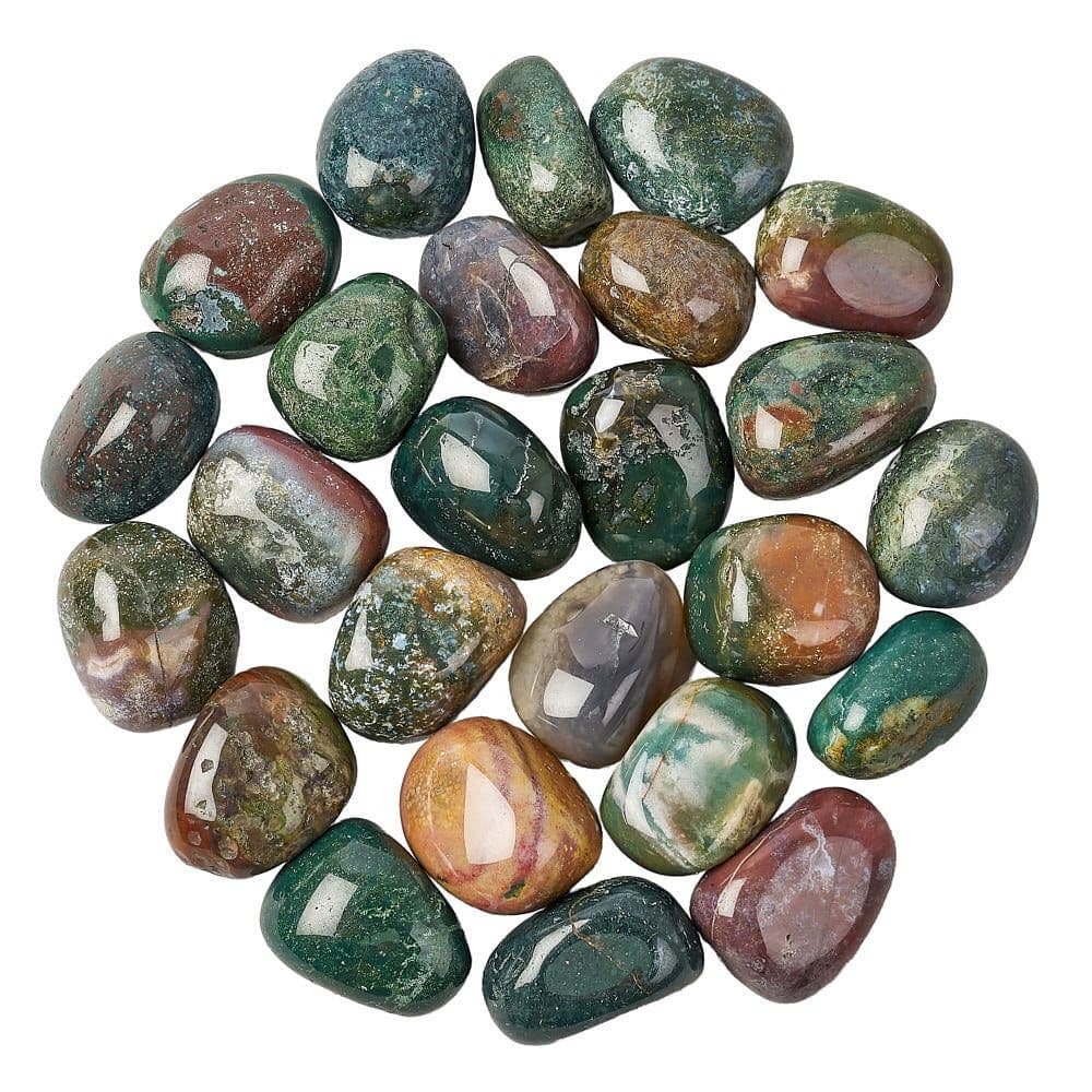 Fancy Jasper Tumblestone Collectable Gemstone (SINGLE UNIT) Curious Minds