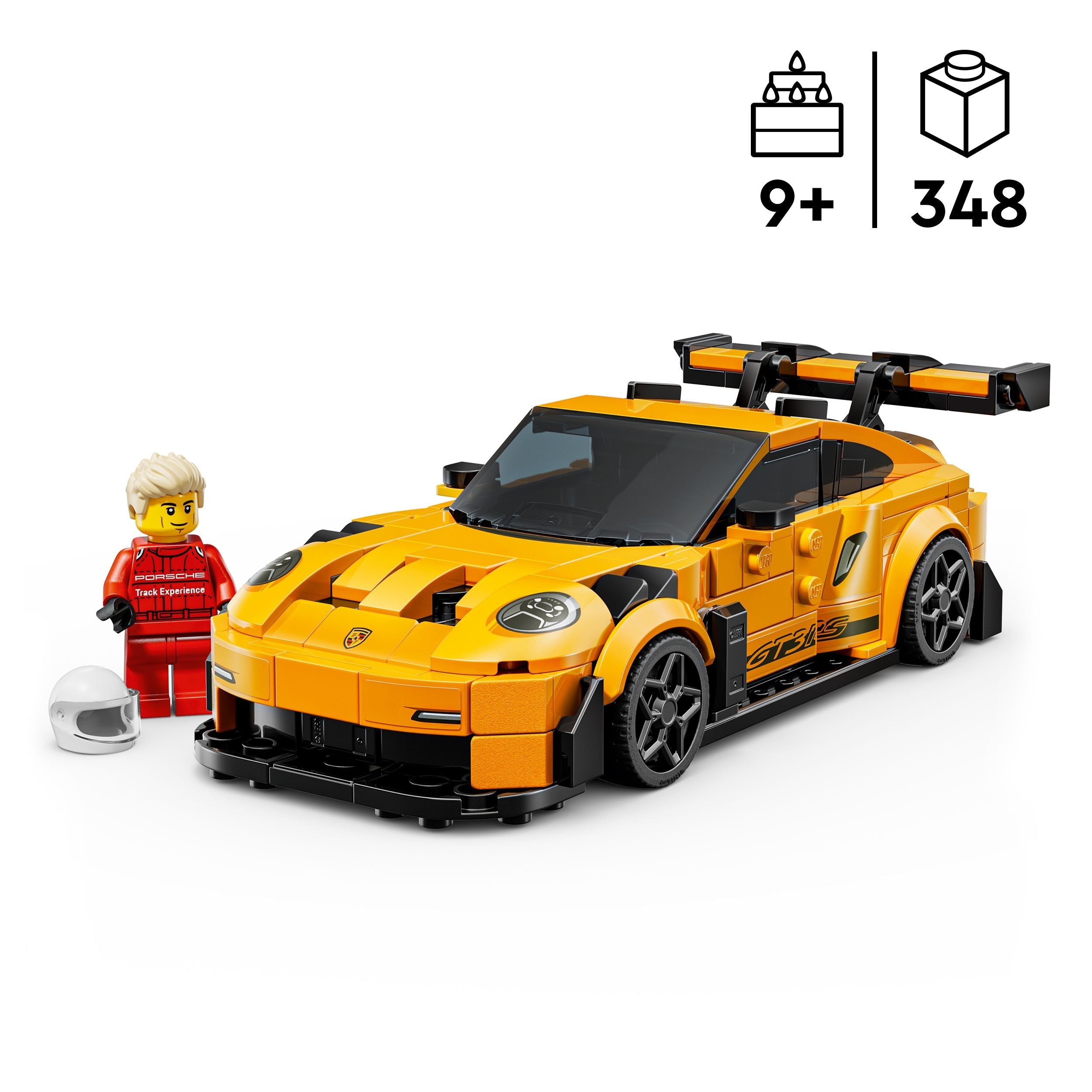 Lego Speed Champions 77239 Porsche 911 GT3 RS Super Car for Age 9 & Up Curious Minds