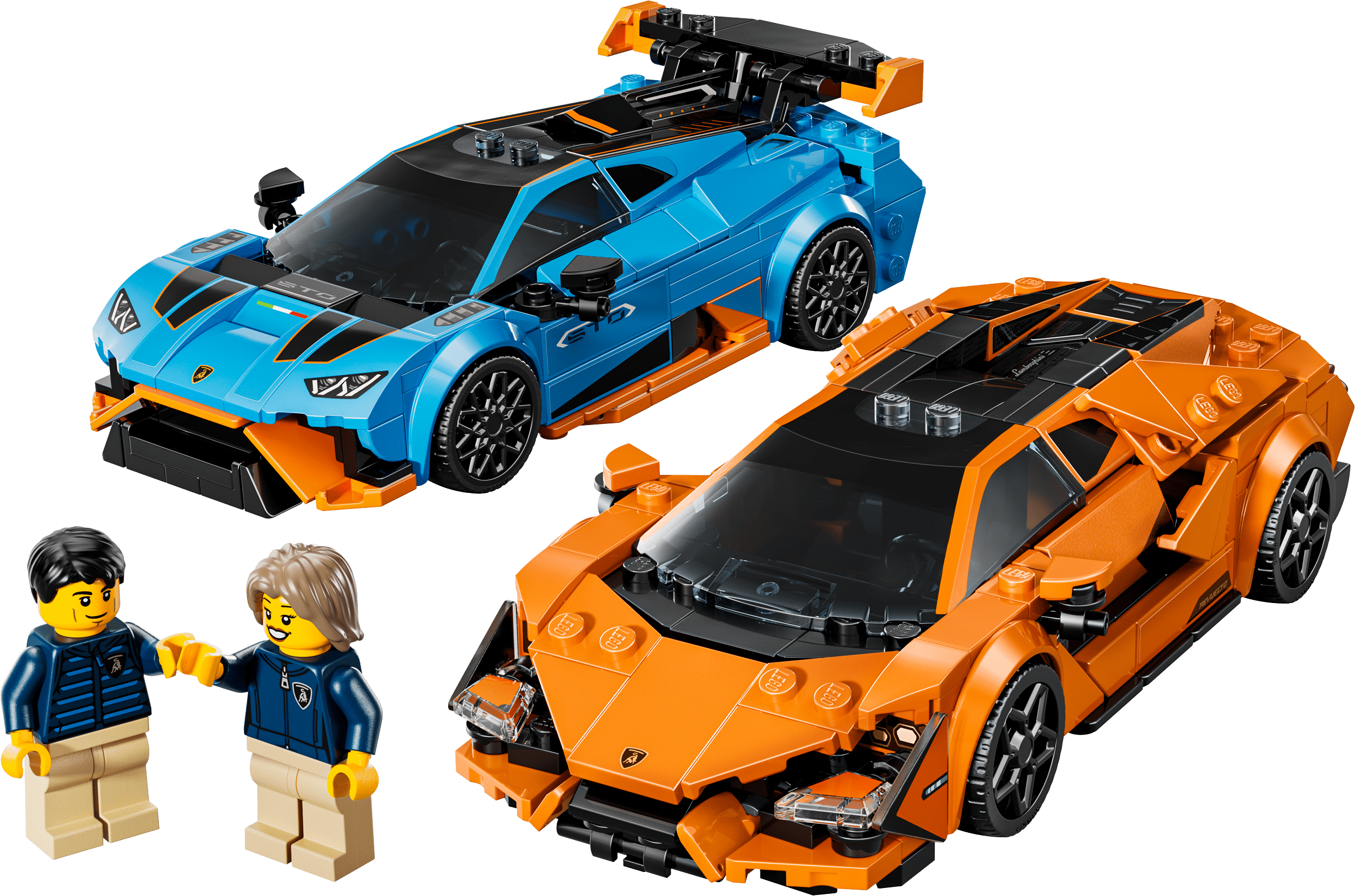 Lego Speed Champions 77238 Lamborghini Revuelto & Huracán STO Ages 10+ Curious Minds