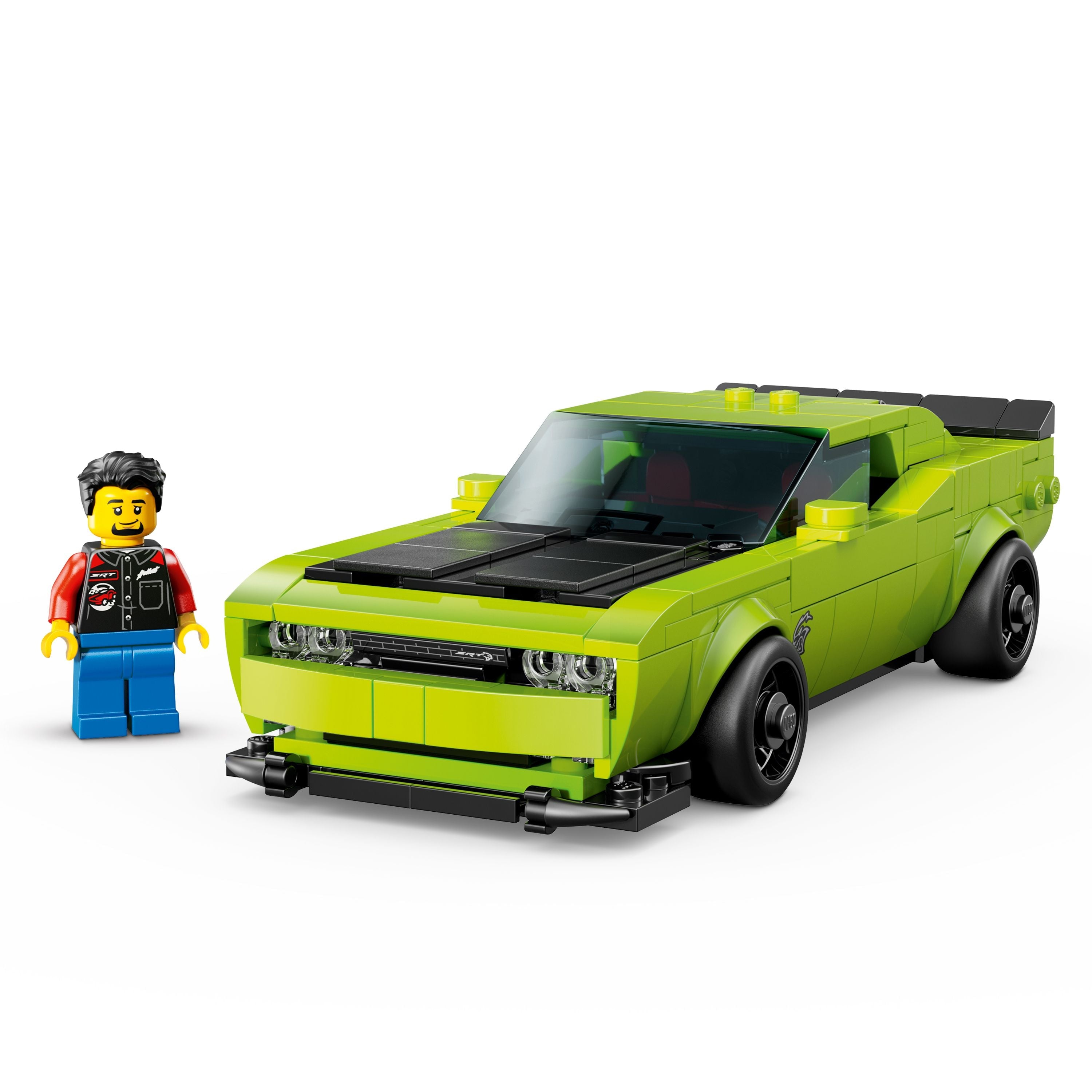 Lego Speed Champions 77237 Dodge Challenger SRT Hellcat Car for Age 9+ Curious Minds