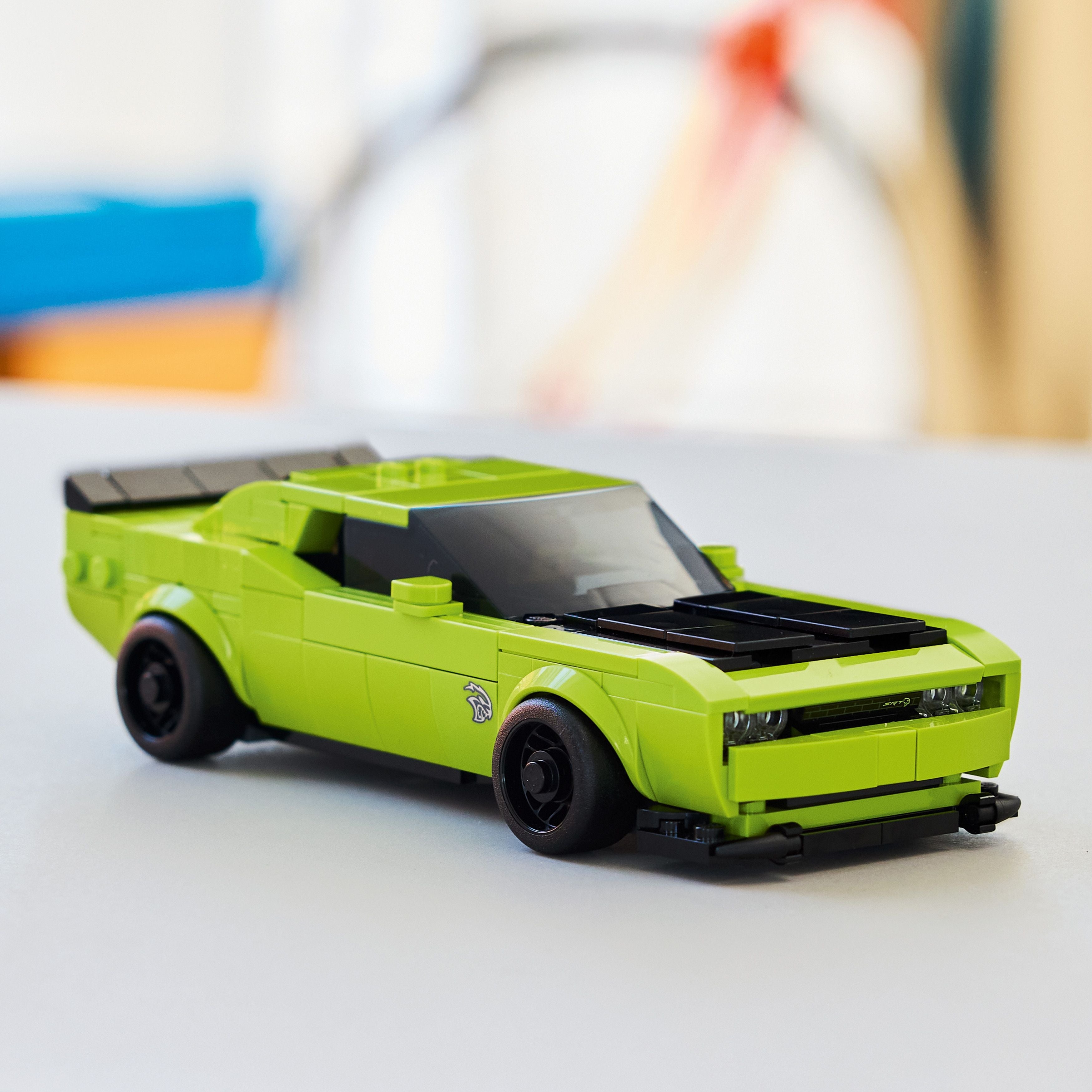 Lego Speed Champions 77237 Dodge Challenger SRT Hellcat Car for Age 9+ Curious Minds