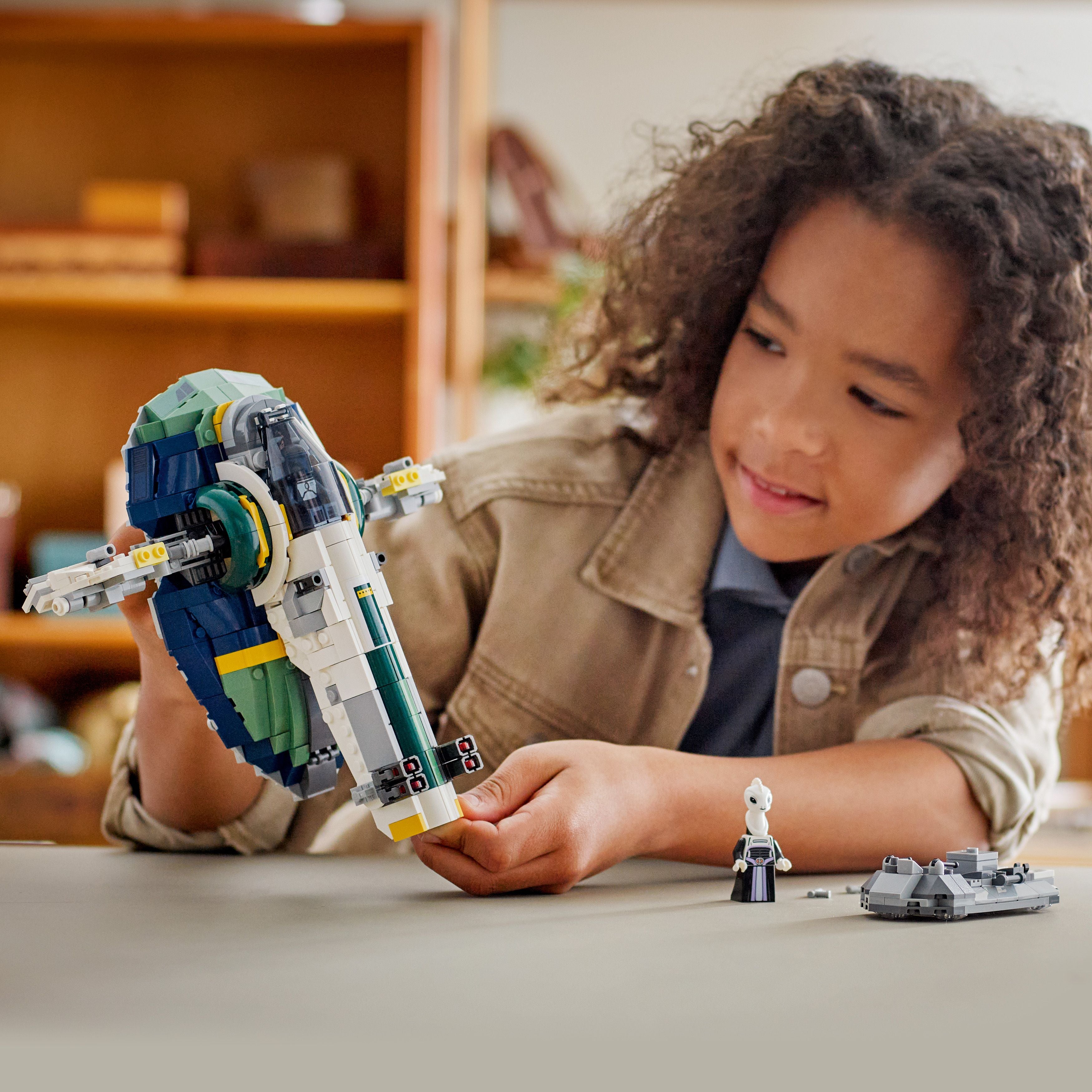 Lego Star Wars 75433 Jango Fett's Starship Buildable Playset for Ages 9+ Curious Minds