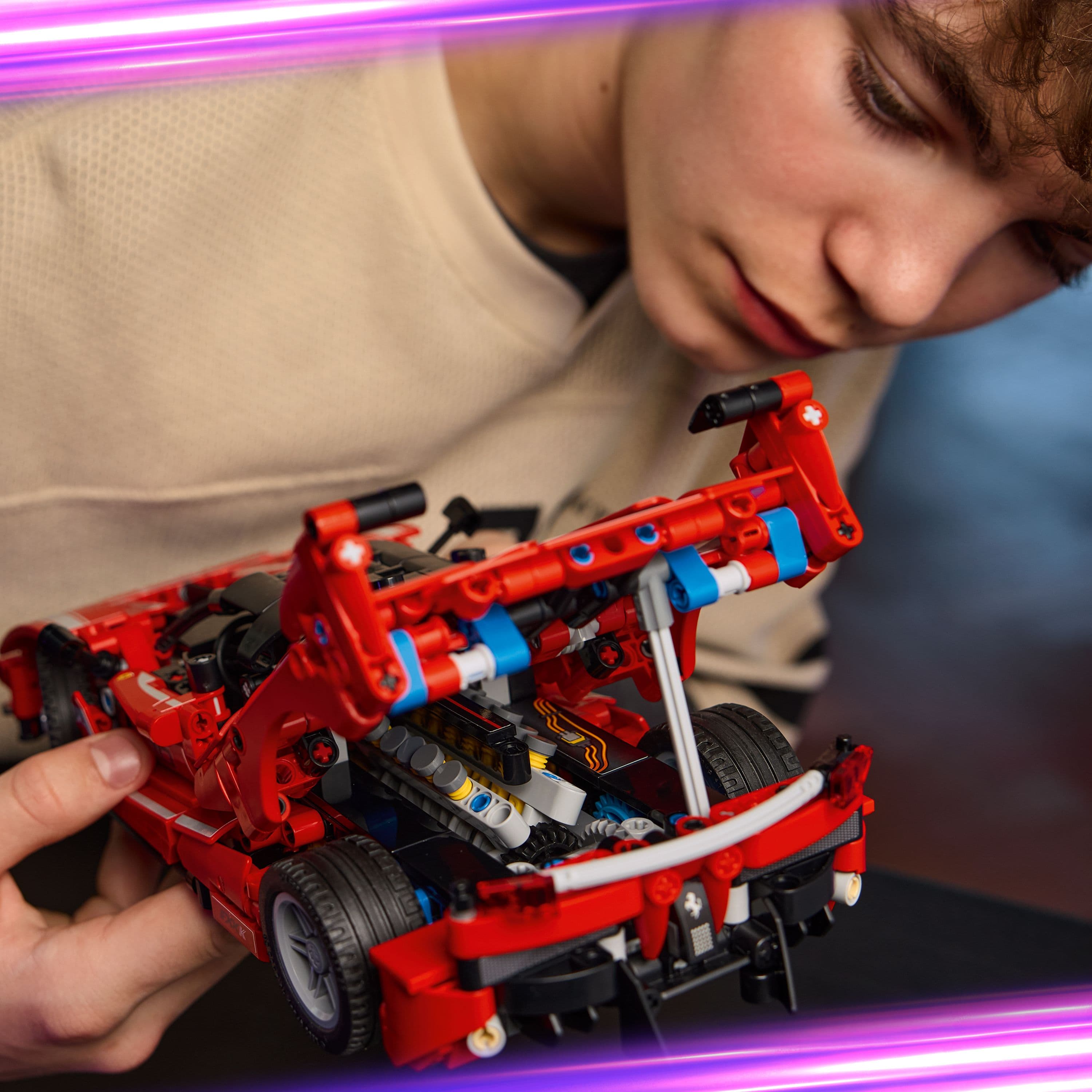 Lego Technic 42212 Ferrari FXX K Buildable Car Playset for Age 10 & Up Curious Minds