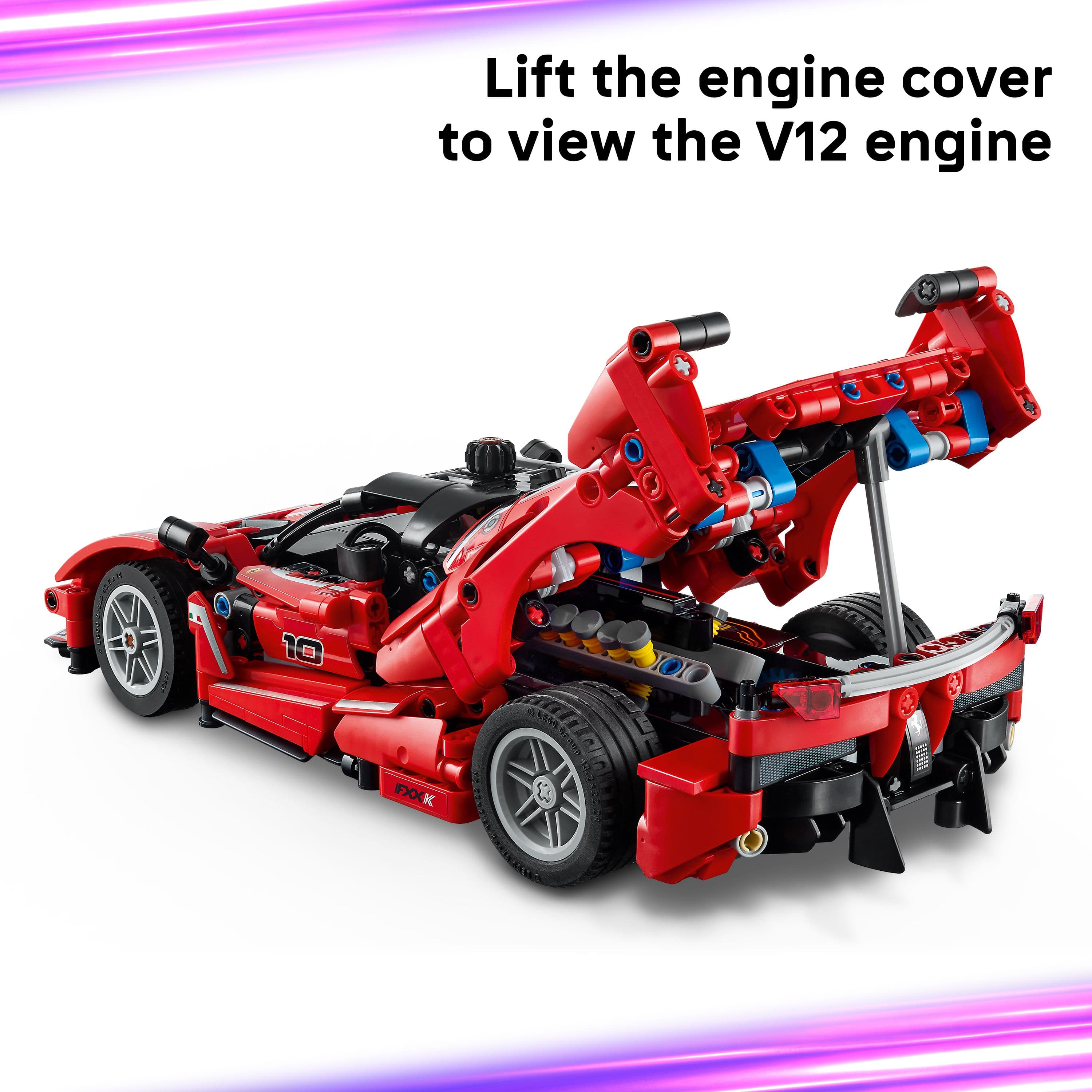 Lego Technic 42212 Ferrari FXX K Buildable Car Playset for Age 10 & Up Curious Minds