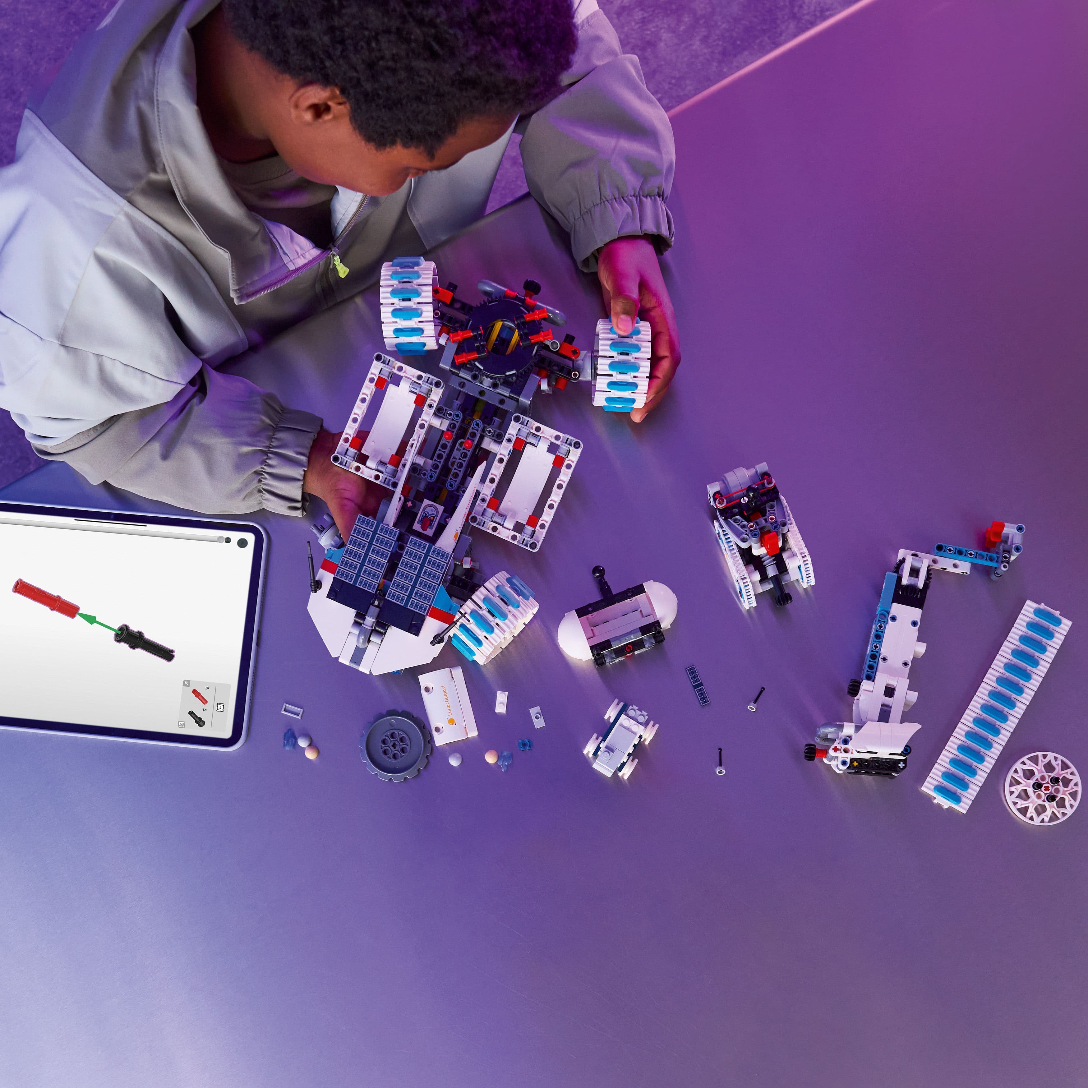 Lego Technic 42211 Lunar Outpost Moon Rover Space Vehicle for Ages 10+ Curious Minds