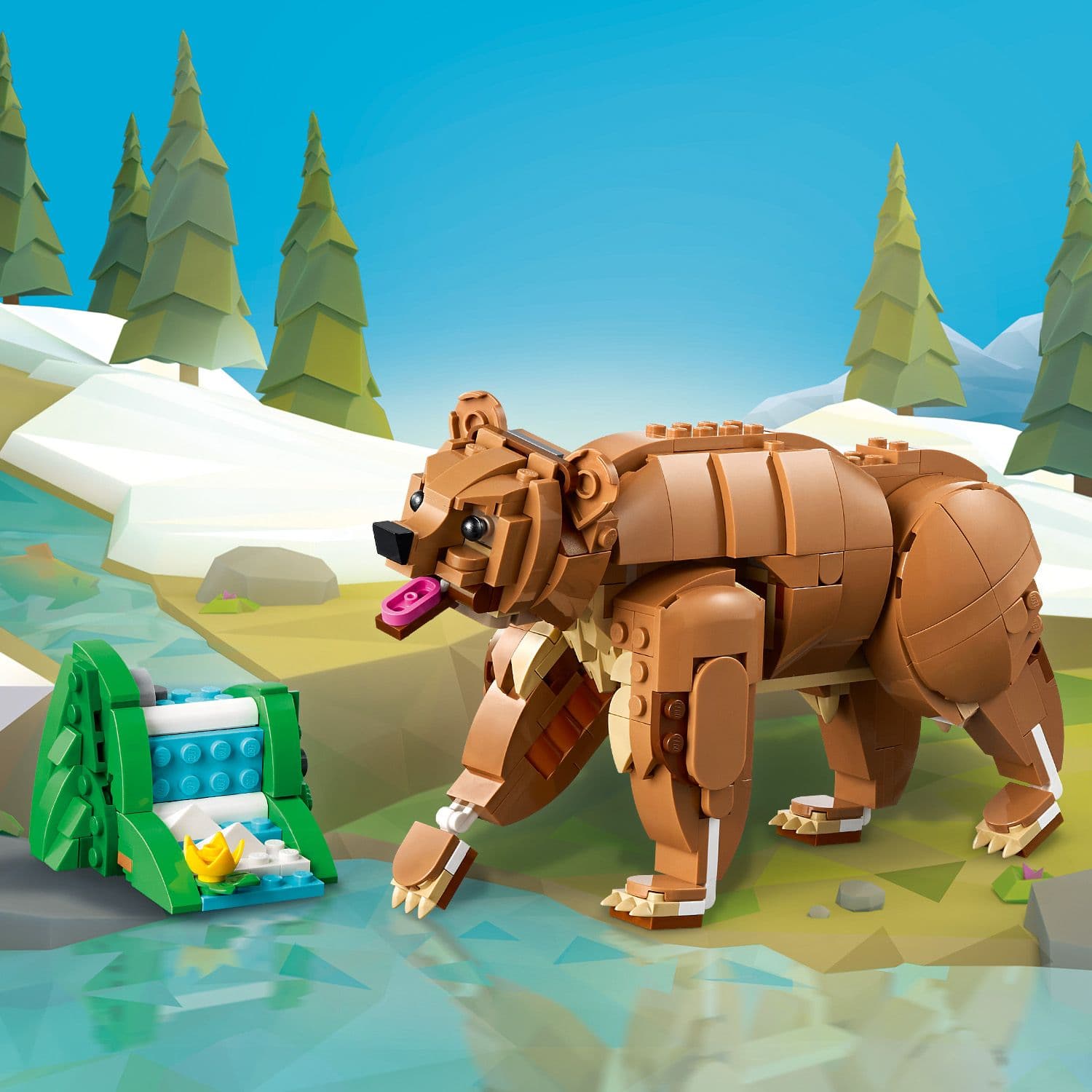 Lego Creator 3 in 1 31166 Beautiful Horse Rebuildable Set for Ages 9+ Curious Minds