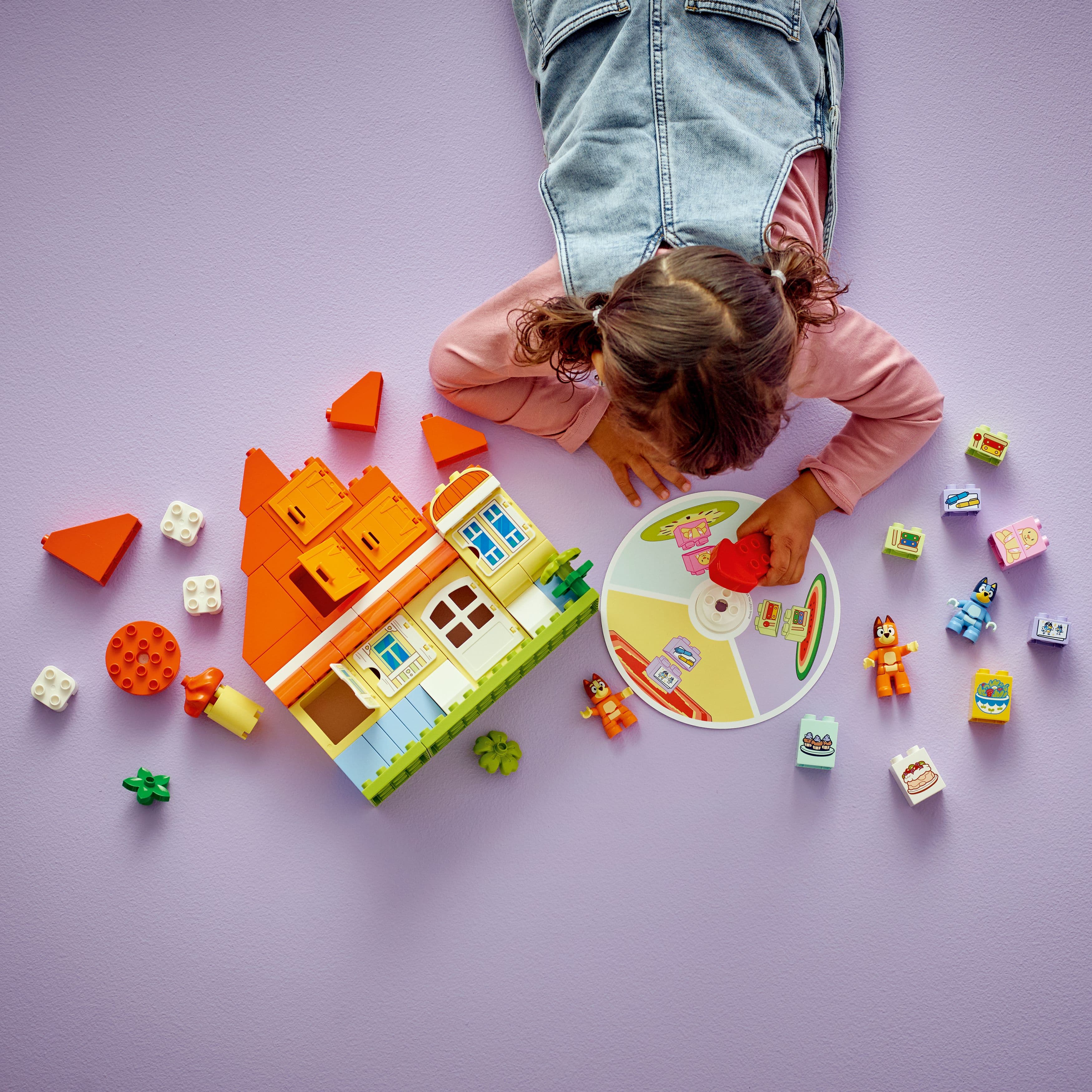 Lego Duplo Bluey 10459 Bluey's Family House with Memory Game Ages 3+ Curious Minds