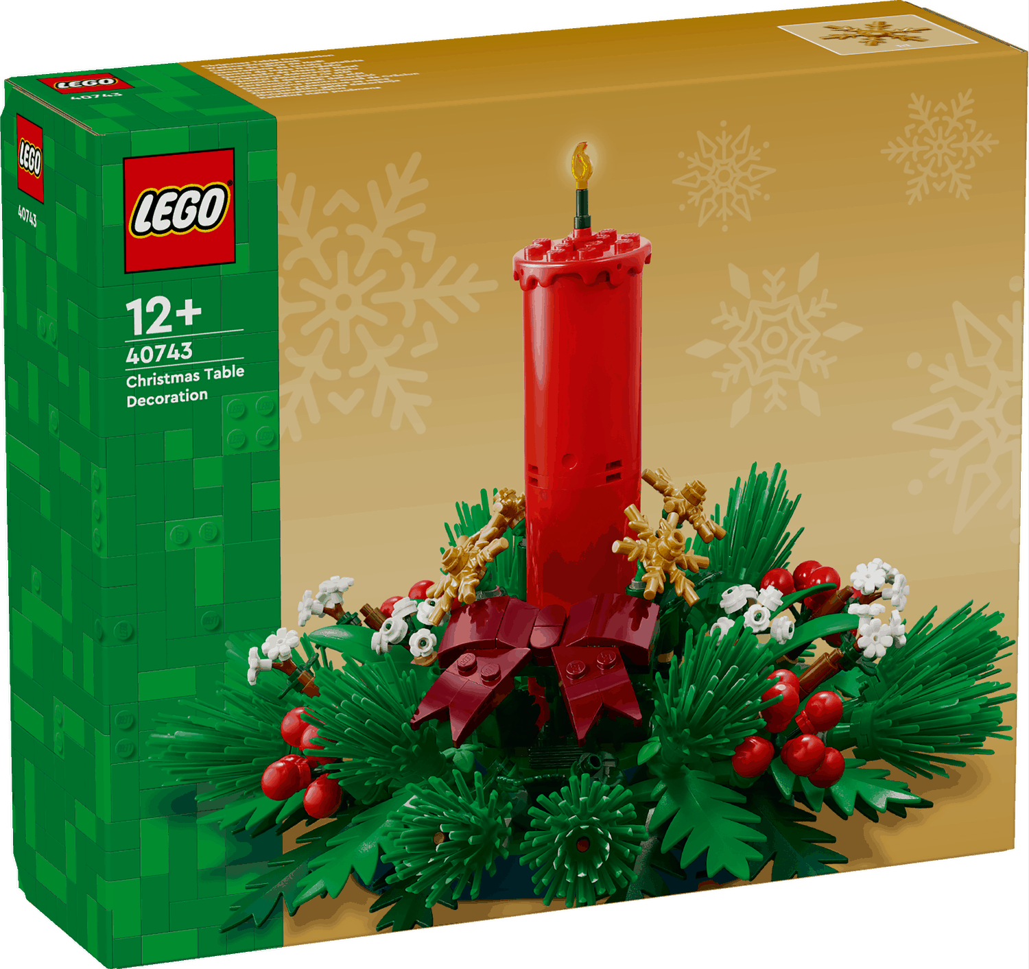 Lego Christmas 40743 Christmas Table Decoration Set for Ages 12 and Up Curious Minds