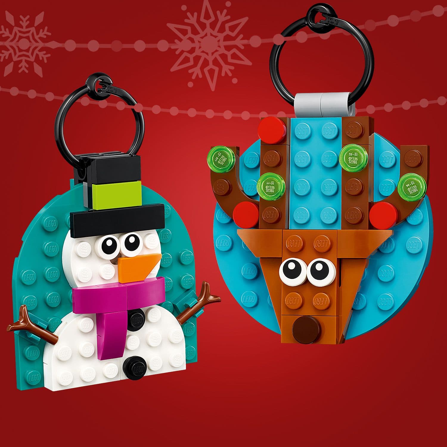 Lego Christmas 40744 Christmas Ornament Selection for Ages 6 and Up Curious Minds