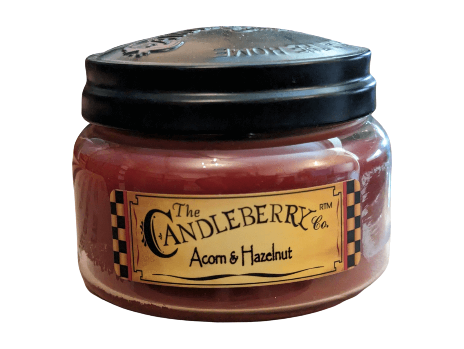 The Candleberry Co Acorn and Hazelnut Small Jar Scented Candle Candleberry