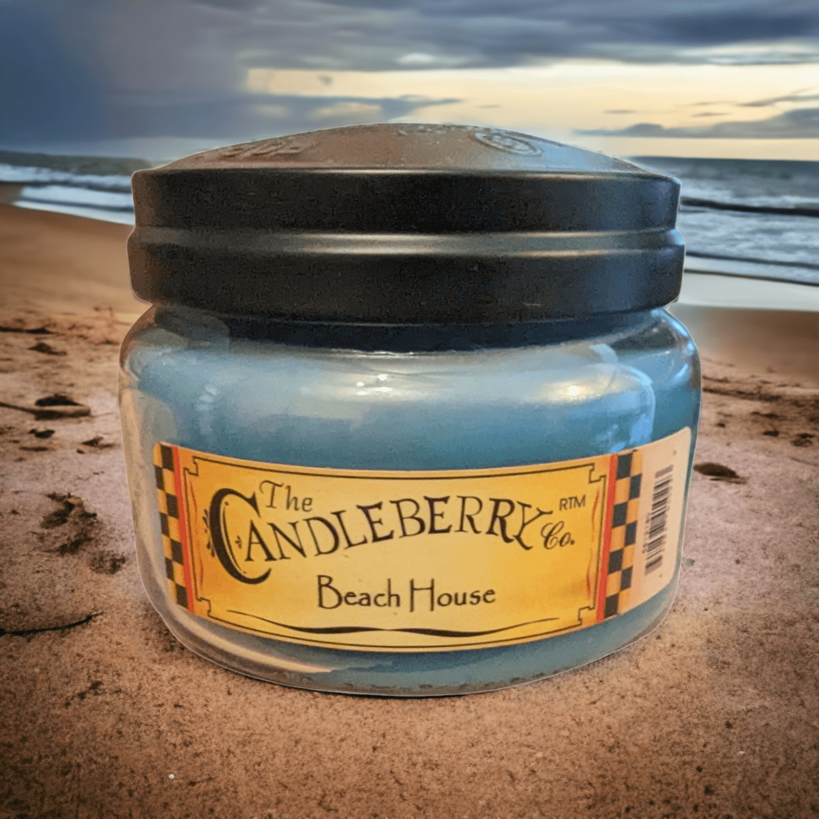 The Candleberry Co Beach House Small Jar Scented Candle Candleberry
