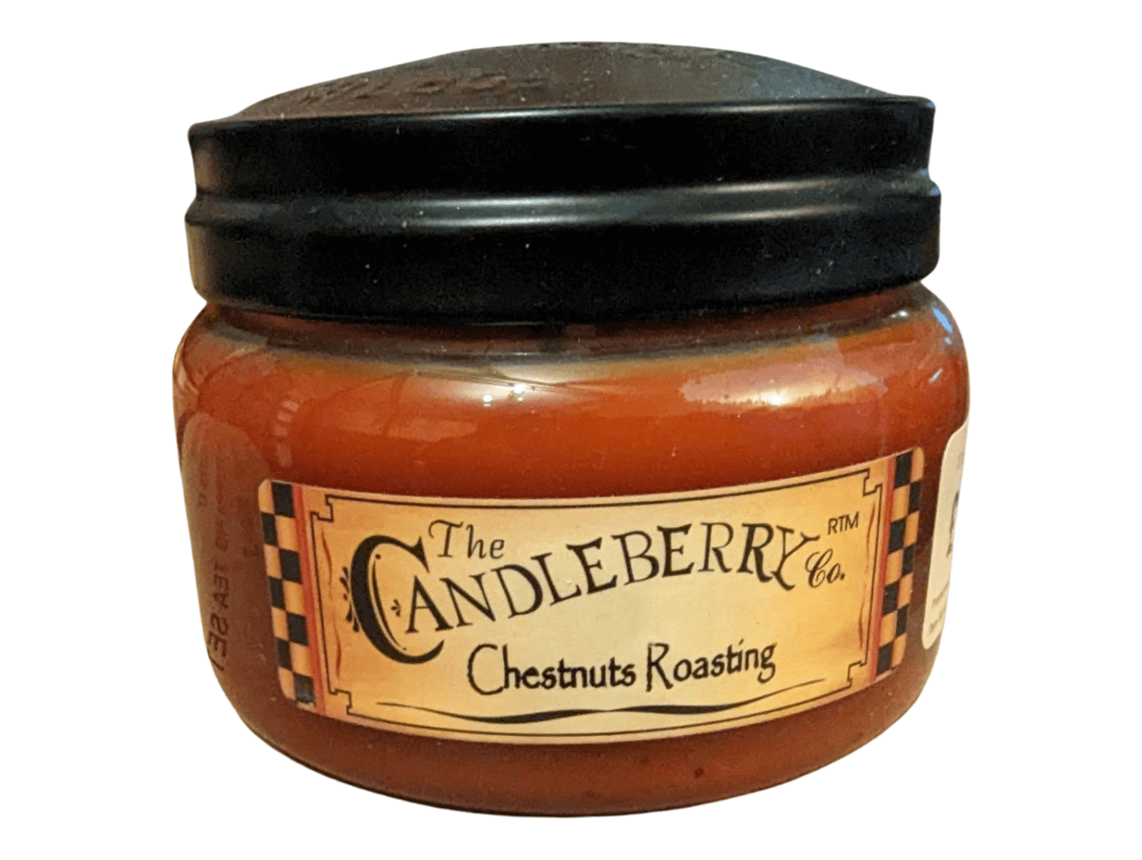 Candleberry Chestnuts Roasting Small Jar Scented Candle Candleberry