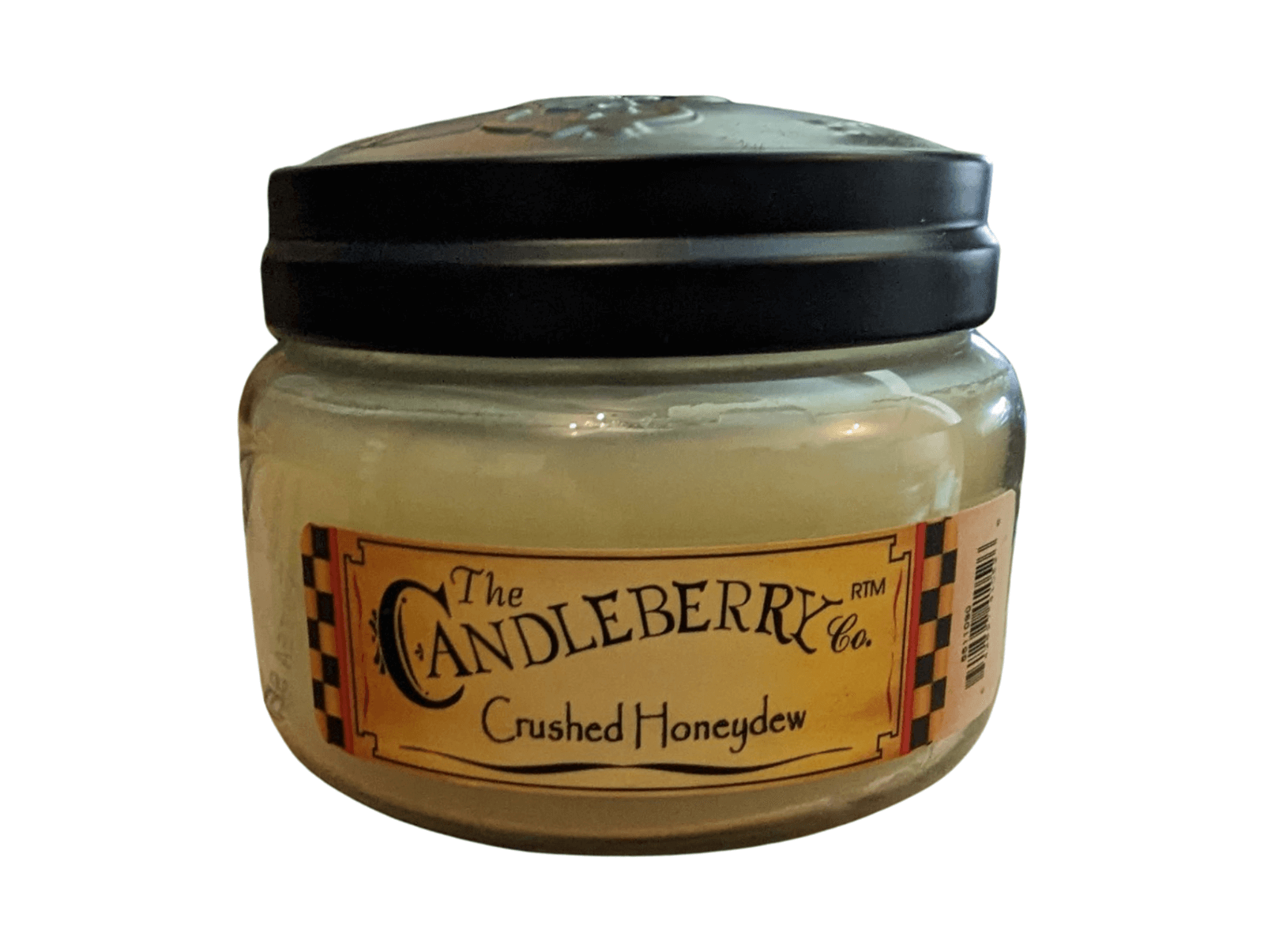 The Candleberry Co - Crushed Honeydew Small Jar Scented Candle Candleberry