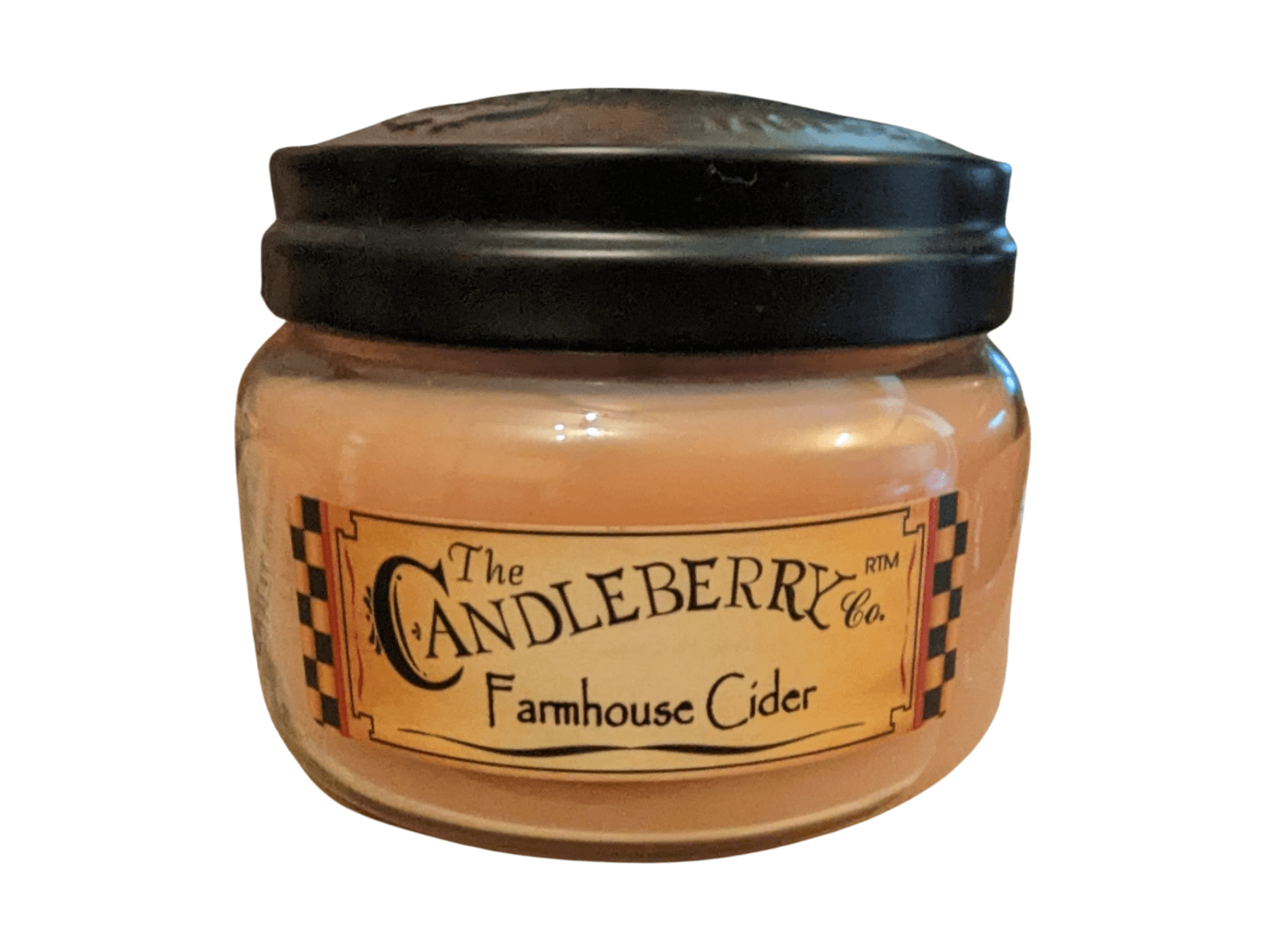 The Candleberry Co Farmhouse Cider Small Jar Scented Candle Candleberry