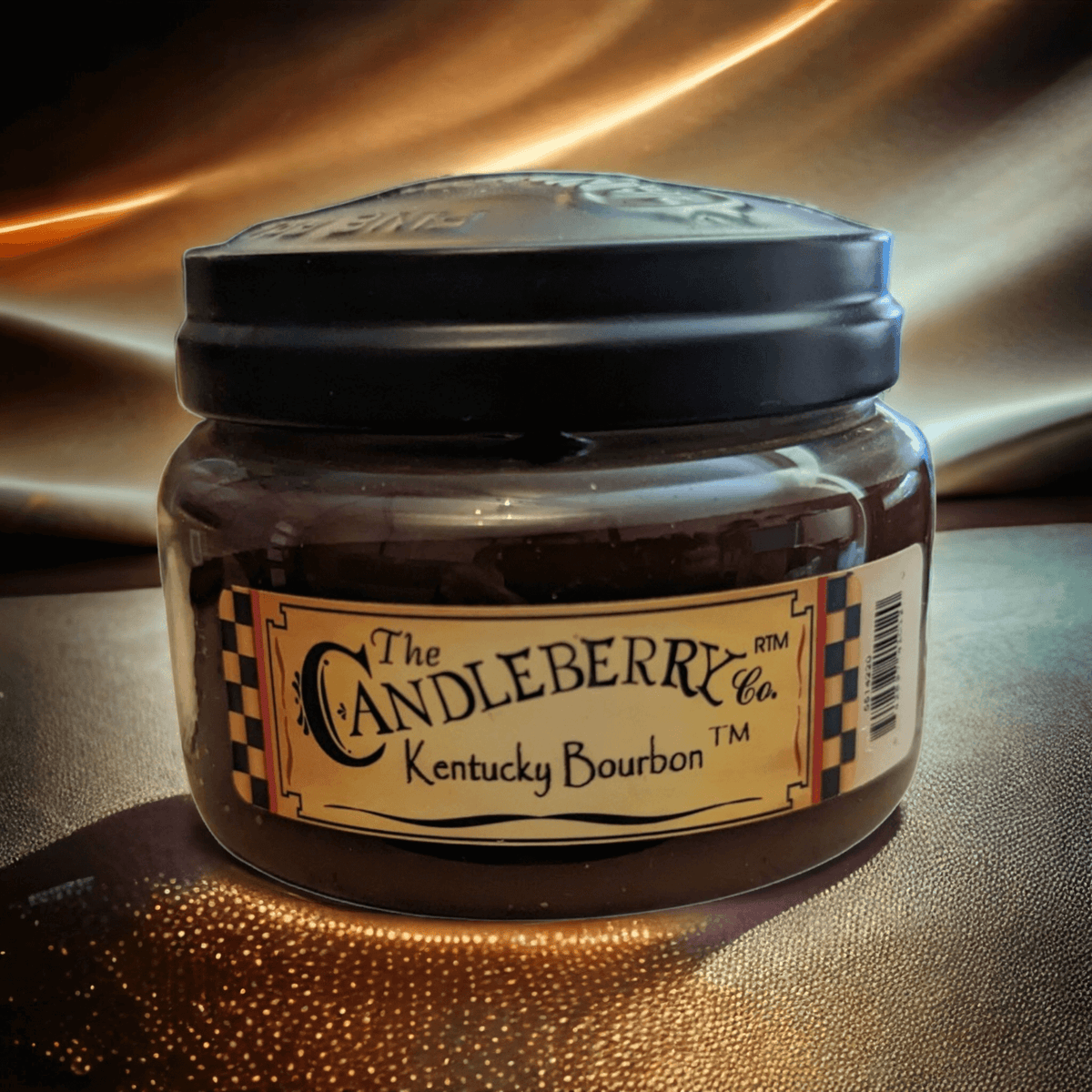 The Candleberry Co Kentucky Bourbon Small Jar Scented Candle Candleberry