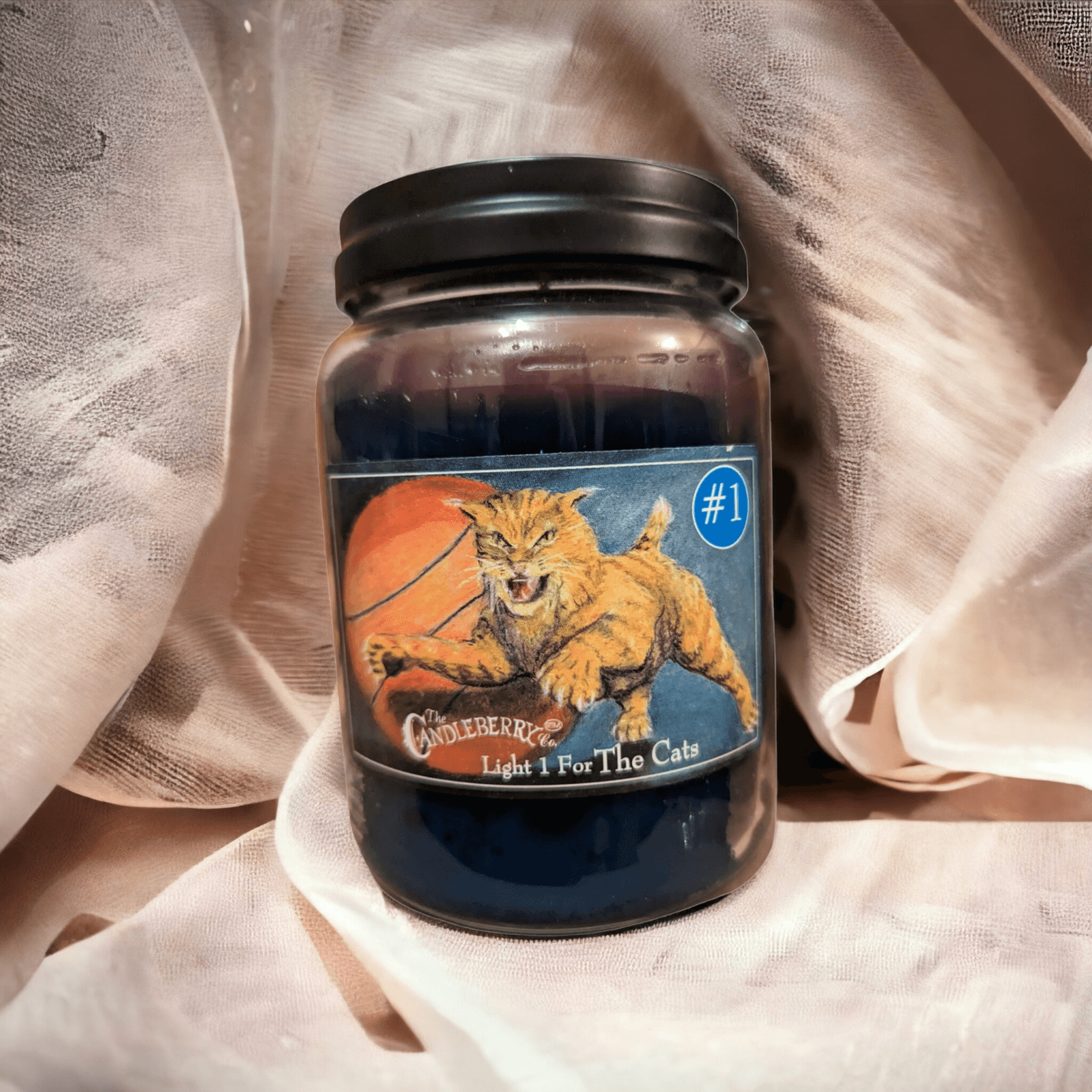Candleberry - Light One For The Cats Large Jar Candleberry