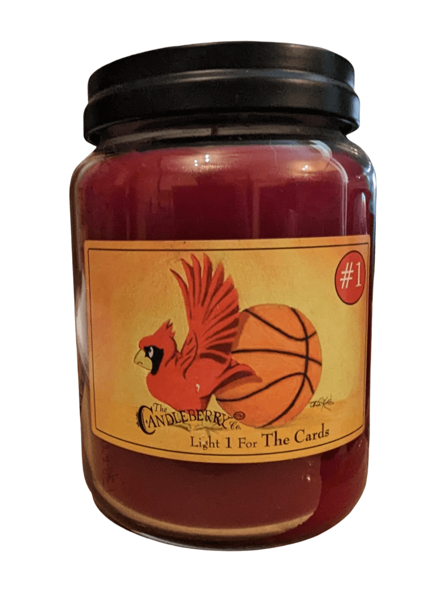 The Candleberry Co - Light One For the Cards Large Jar Scented Candle Candleberry