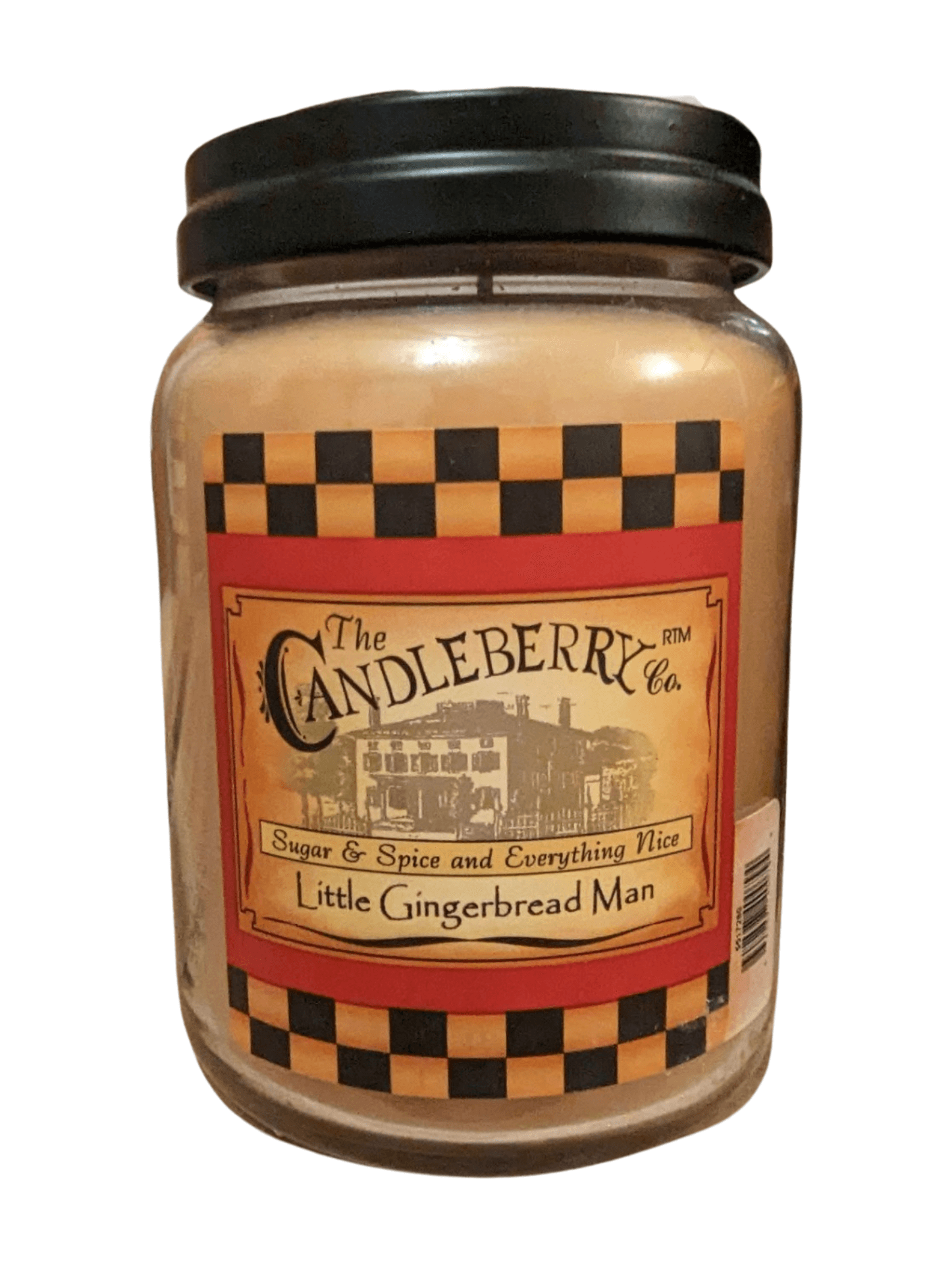 Candleberry - Little Gingerbread Man Large Jar Candleberry