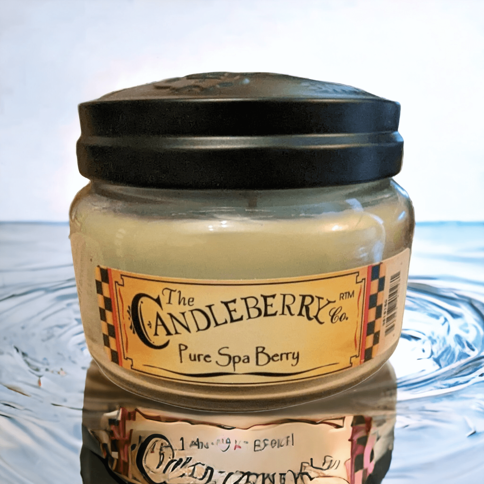 The Candleberry Co Pure Spa Berry Small Jar Scented Candle Candleberry