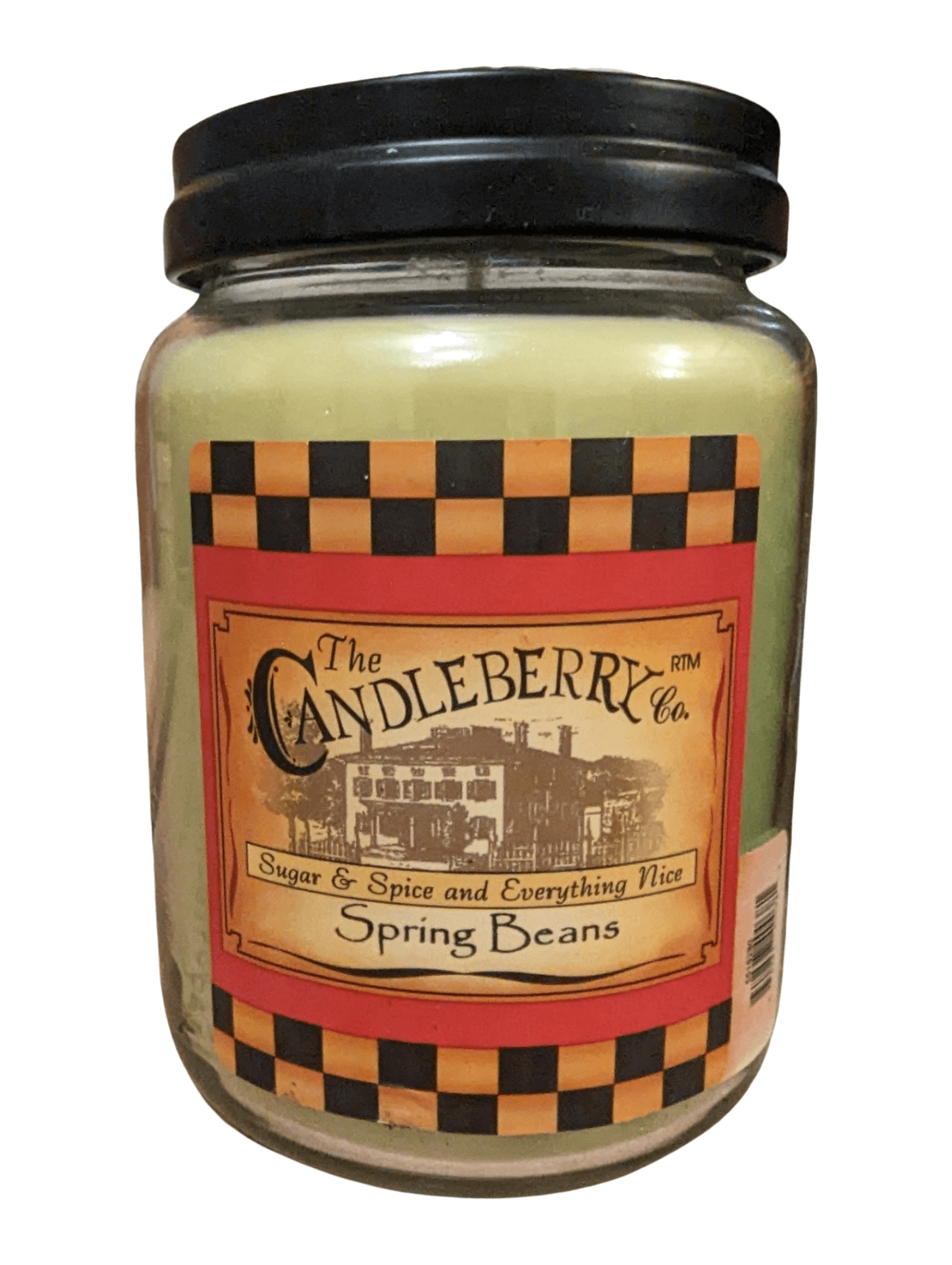 Candleberry Spring Beans Large Jar Candleberry