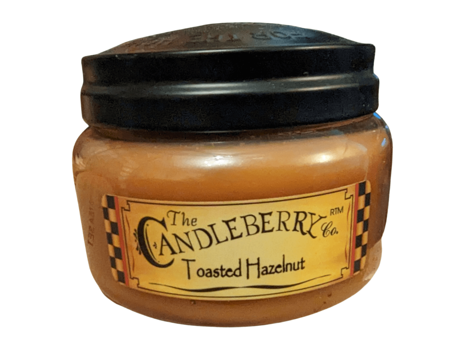 The Candleberry Co - Toasted Hazelnut Small Jar Scented Candle Candleberry