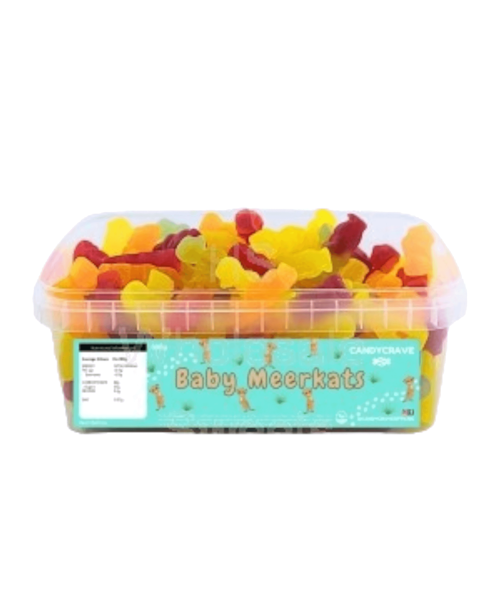 Candycrave Baby Meercats Tub 600g Candycrave