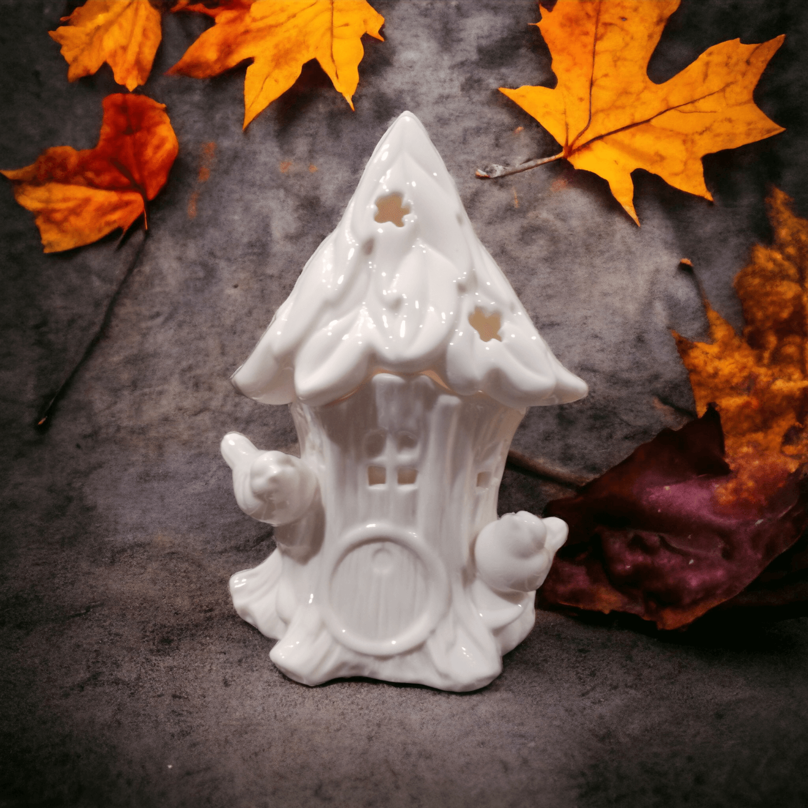Ceramic Bird House Oil/Wax Melt Burner Aroma