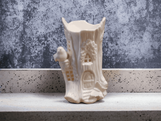 Ceramic White Bird Tree House Wax Melt Burner - The Imagination Shop - The Imagination Shop 