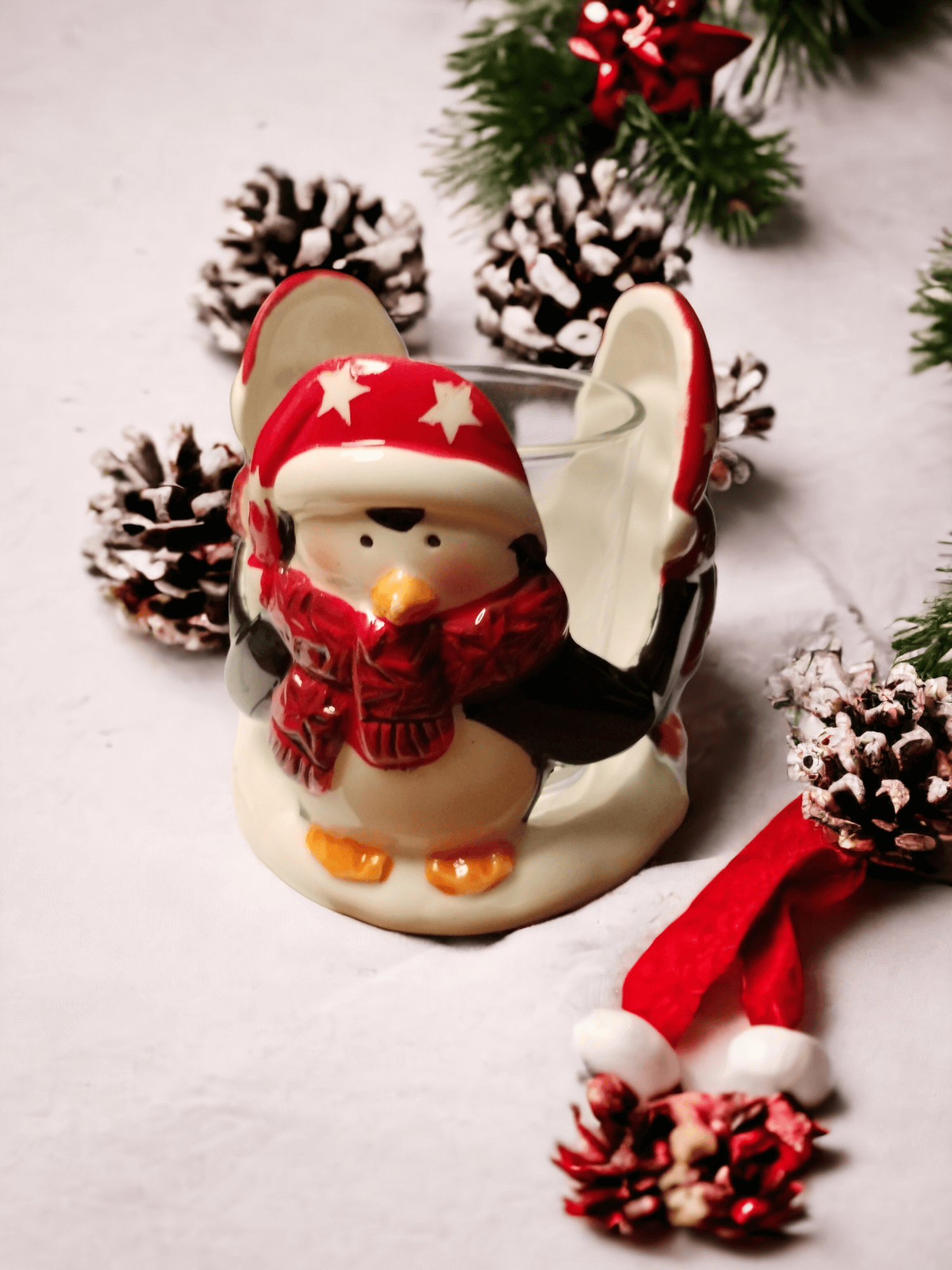 Christmas Penguin Votive Holder Aroma