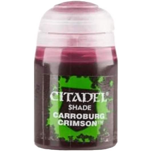 Citadel Paints Shade Carroburg Crimson Citadel