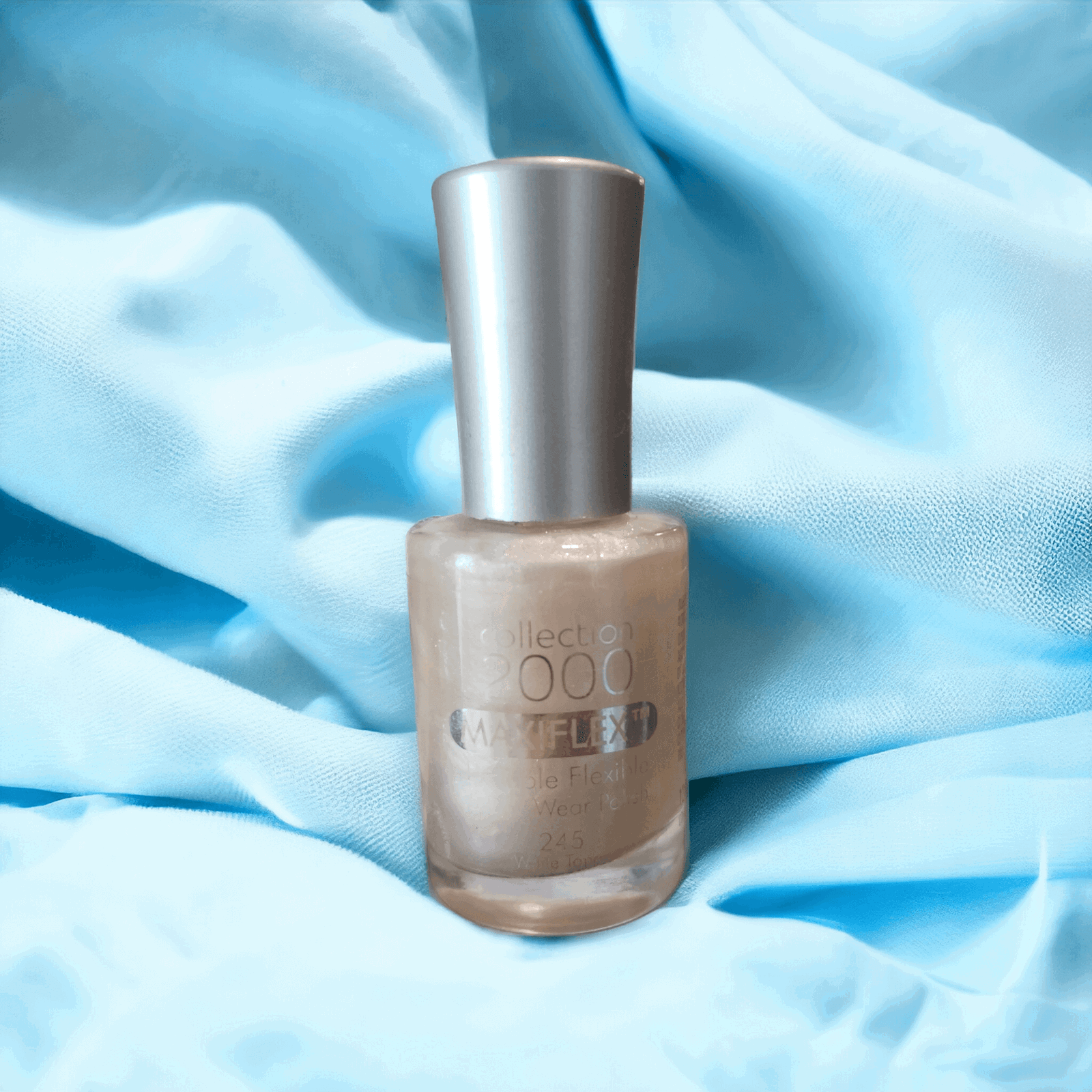 Collection 2000 Maxiflex Nail Polish 245 White Topaz Collection 2000