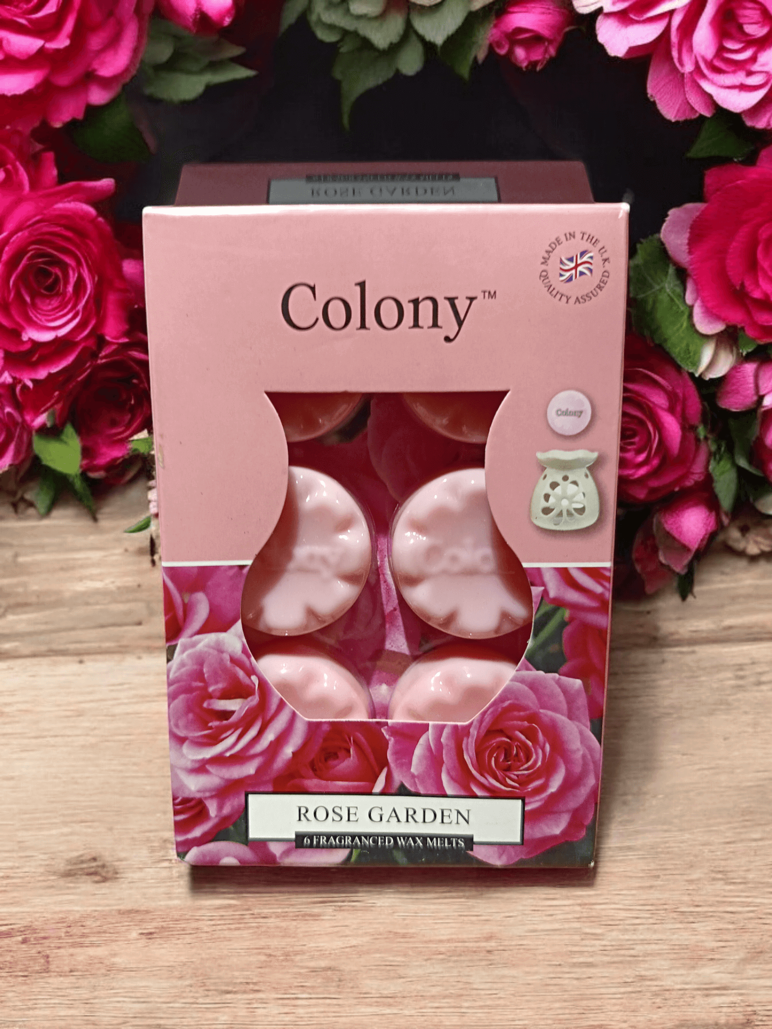 Colony Rose Garden Wax Melts 6 pack Colony