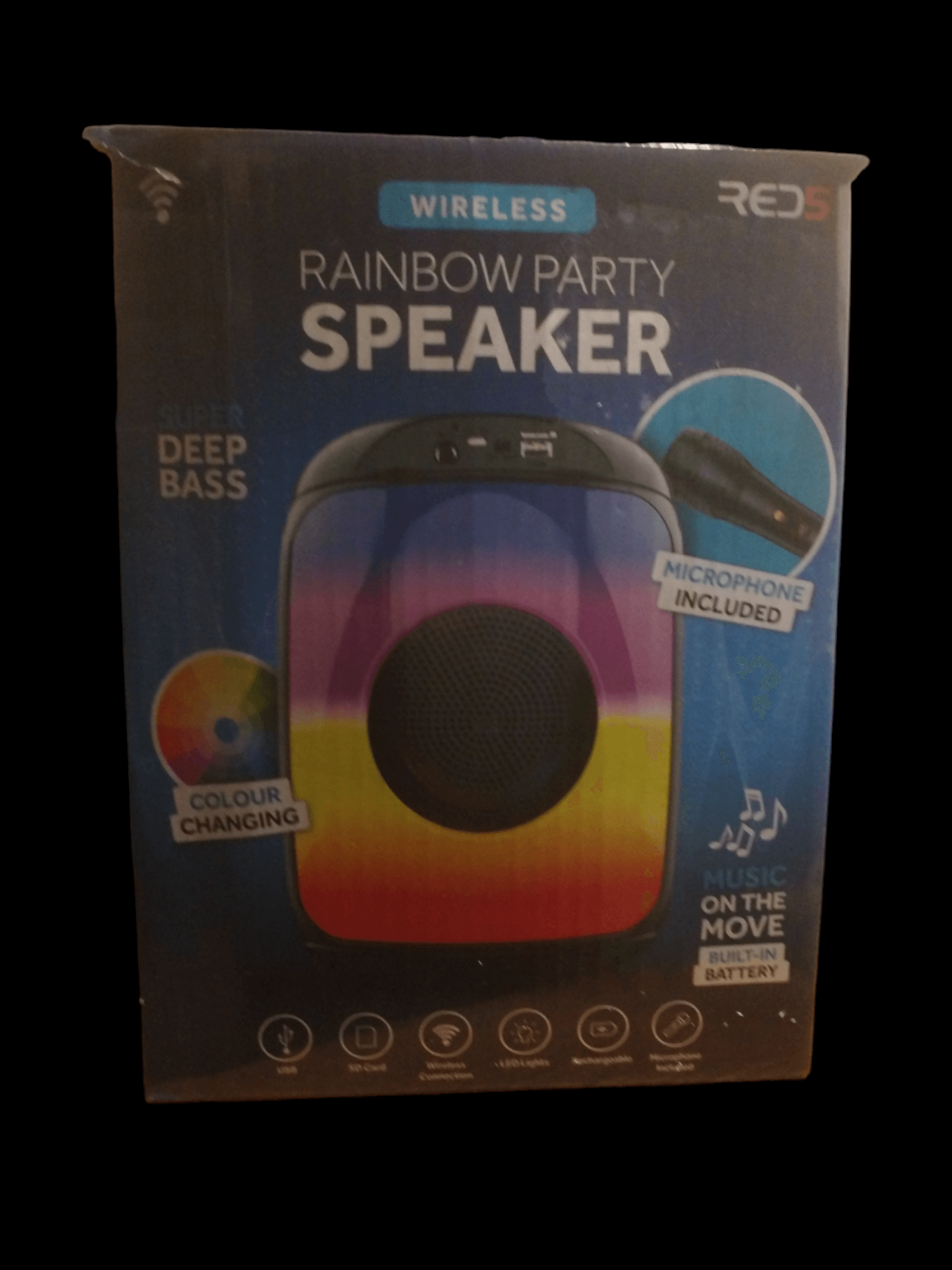Colour Changing Rainbow Party Speaker The Imagination Shop
